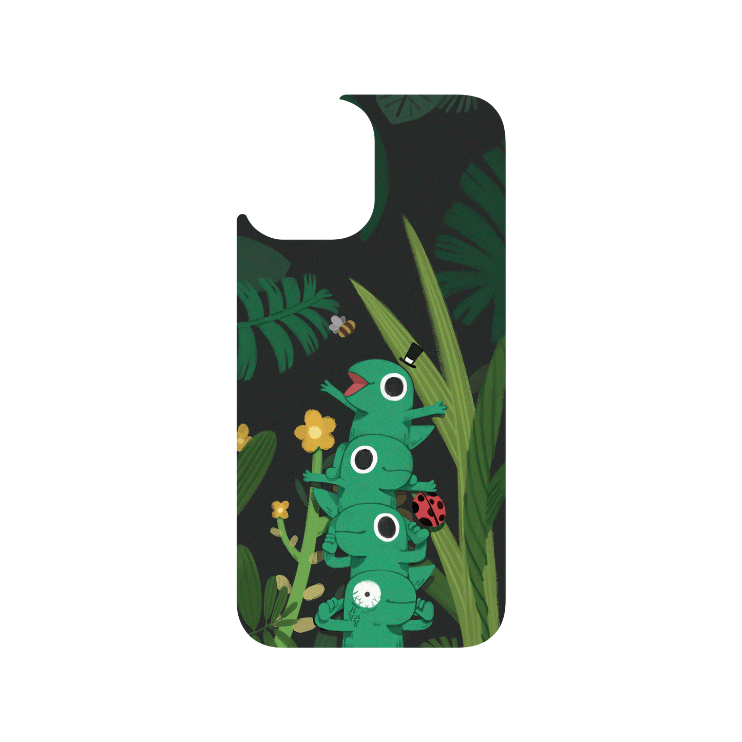 RhinoShield X Incrediville Clear iPhone 12 Pro Max Case - Herbivore Totem