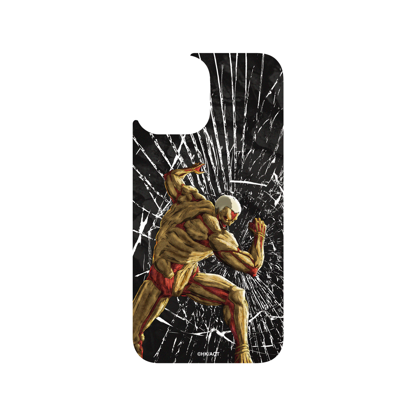 RhinoShield X Attack on Titan Clear iPhone 12 Pro Max Case - Armored Titan