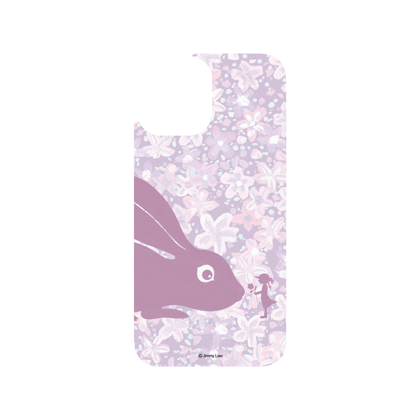 RHINOSHIELD X Jimmy Clear Case (MagSafe compatible) iPhone 12 Pro Max - Year of the Rabbit Series - Furry Bunny