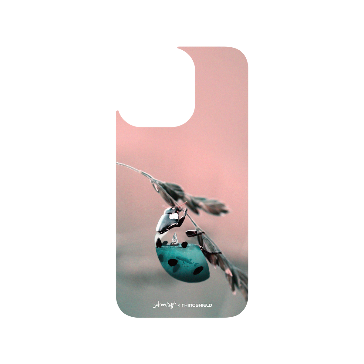 RhinoShield X Julien Tabet Clear iPhone 13 Pro Case - LadyBug