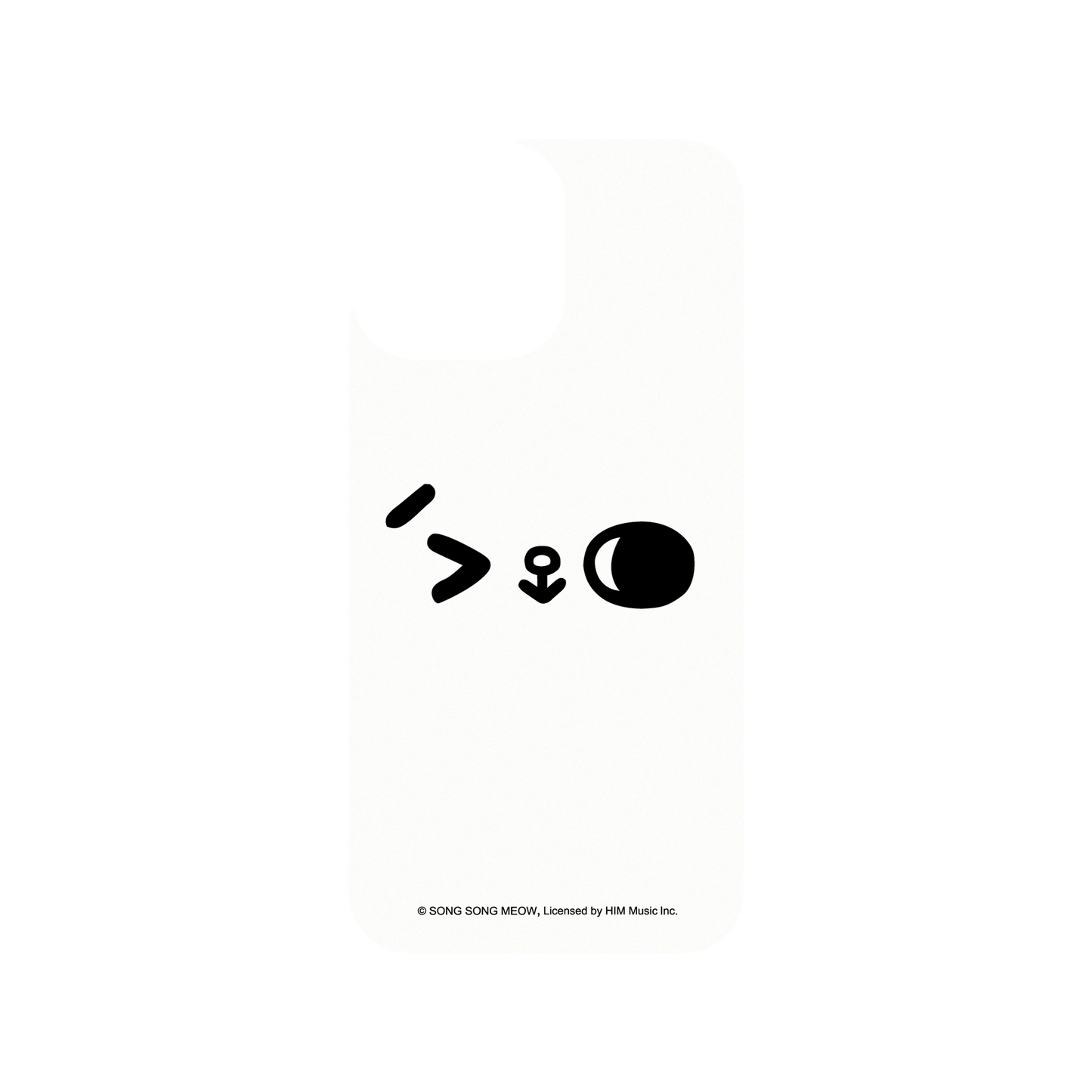 RHINOSHIELD X Song Song Meow by SECOND Clear iPhone 13 Pro Max Case - Hi! Song Song Meow!