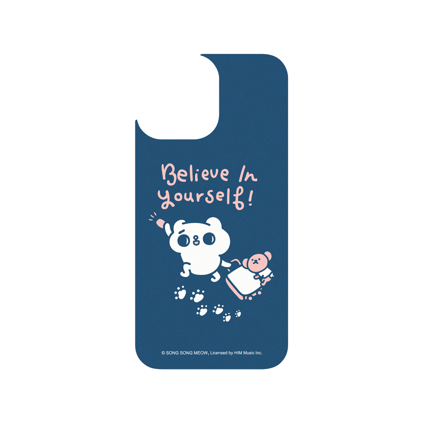 RHINOSHIELD X Song Song Meow by SECOND Clear iPhone 13 Pro Max Case - Believe in yourself