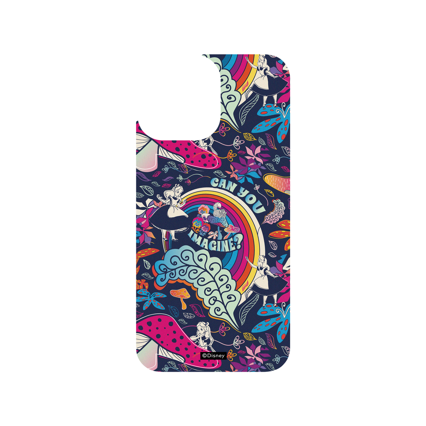 iPhone 13 Pro Max 犀牛盾Clear透明手機殼 Disney-Classics - 愛麗絲夢遊仙境 Alice au pays des merveilles - Motif rétro