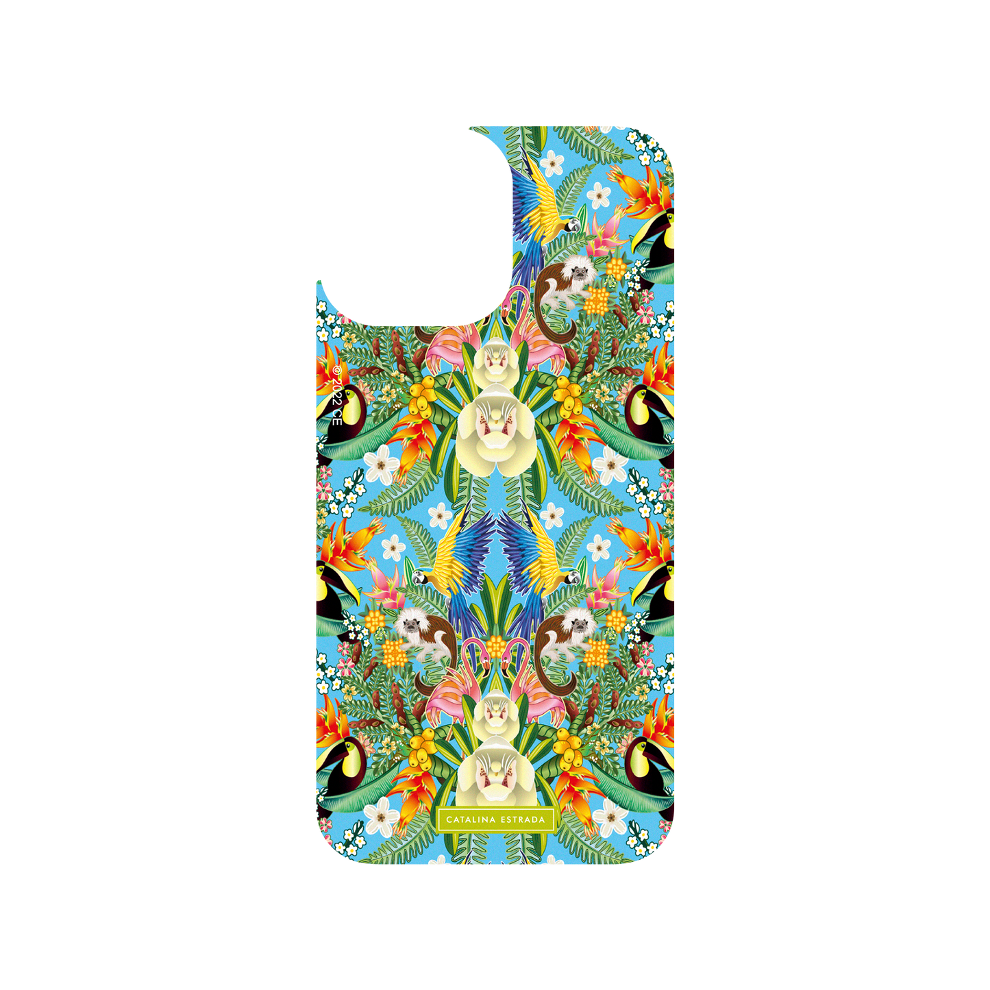 RhinoShield X Catalina Estrada Clear iPhone 13 Pro Max Case - Jungle Life