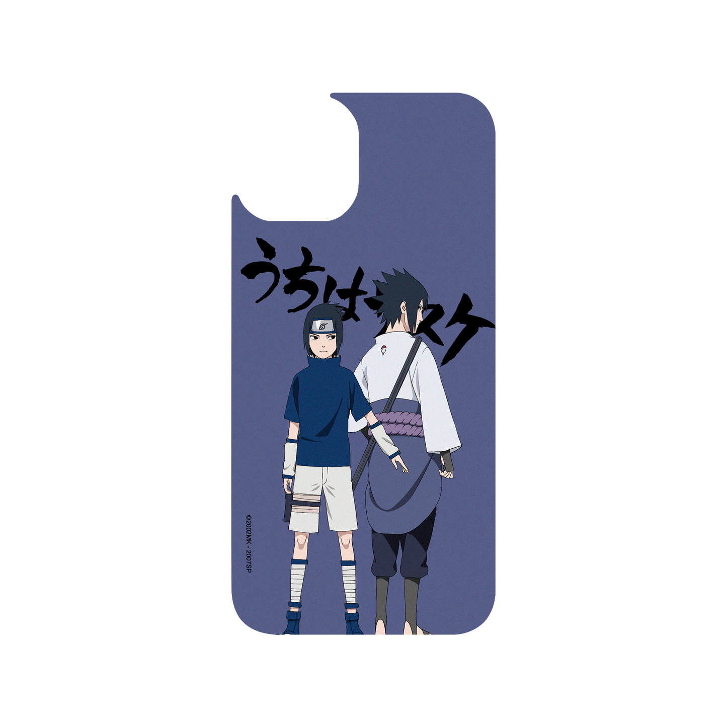 RHINOSHIELD X Naruto Shippuden Clear Case (MagSafe compatible) iPhone 14 - Memories - Sasuke