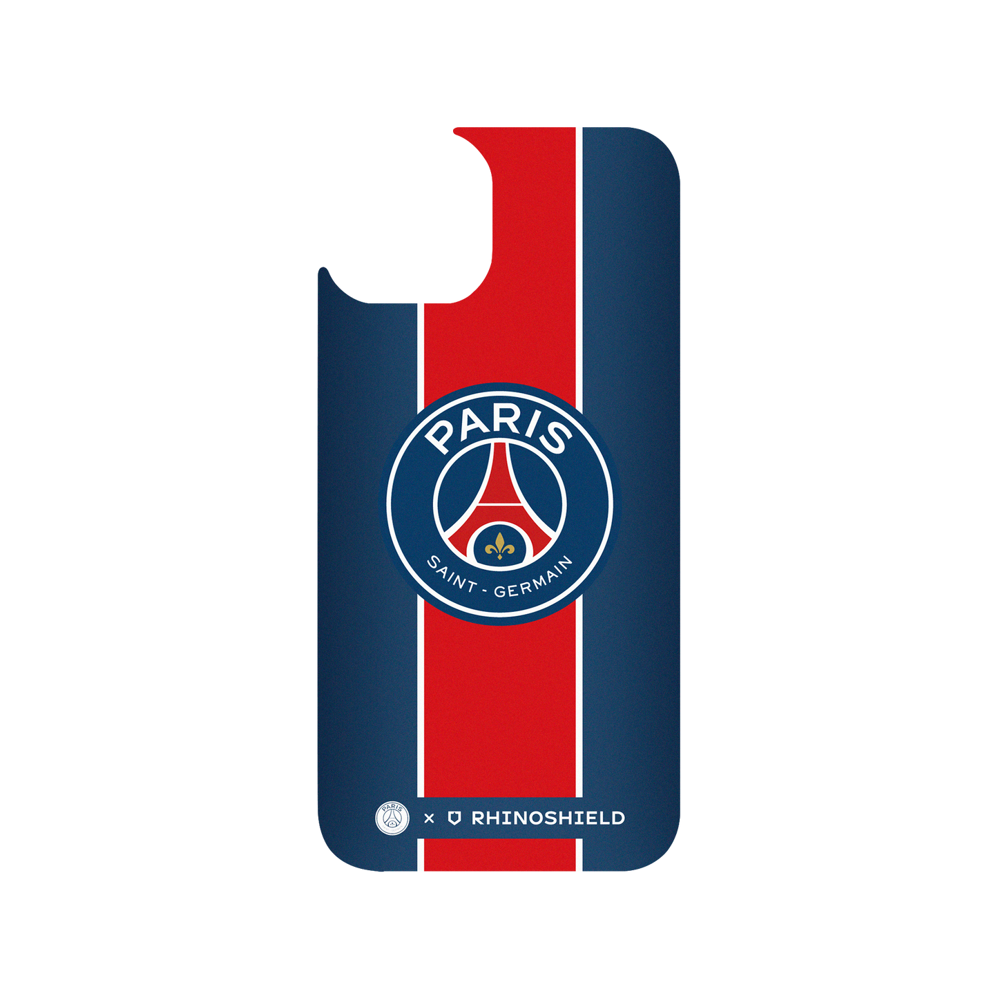 RHINOSHIELD X PSG Clear Case (MagSafe compatible) iPhone 14 - Hechter Blue