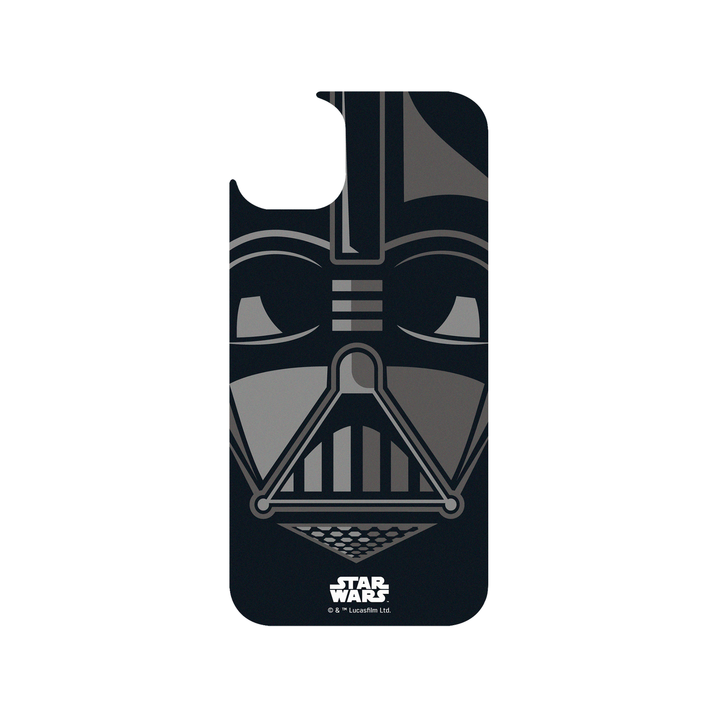 iPhone 14 Plus 犀牛盾Clear (MagSafe 兼容)透明手機殼 StarWars 星際大戰系列 - 黑武士-大臉系列