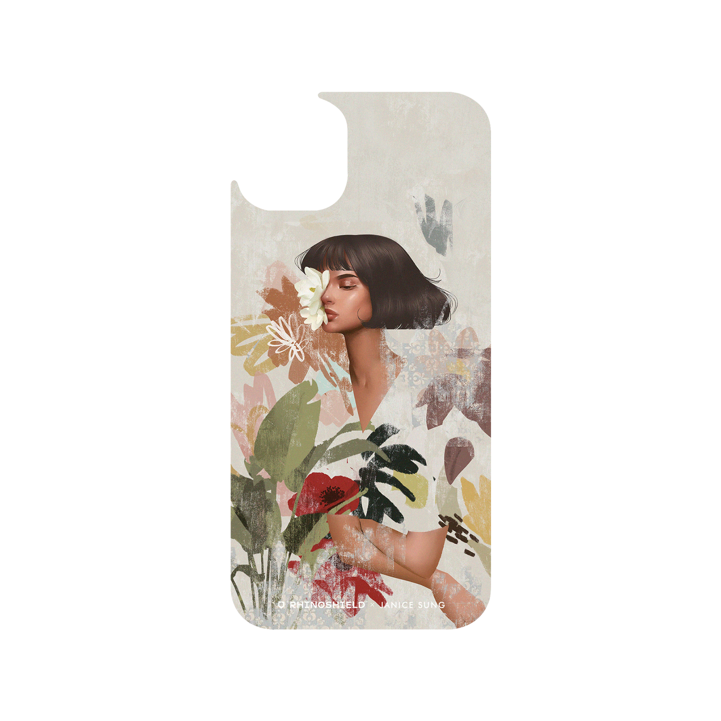 RHINOSHIELD X Janice Sung JellyTint (MagSafe compatible) iPhone 14 Plus - Flora 2