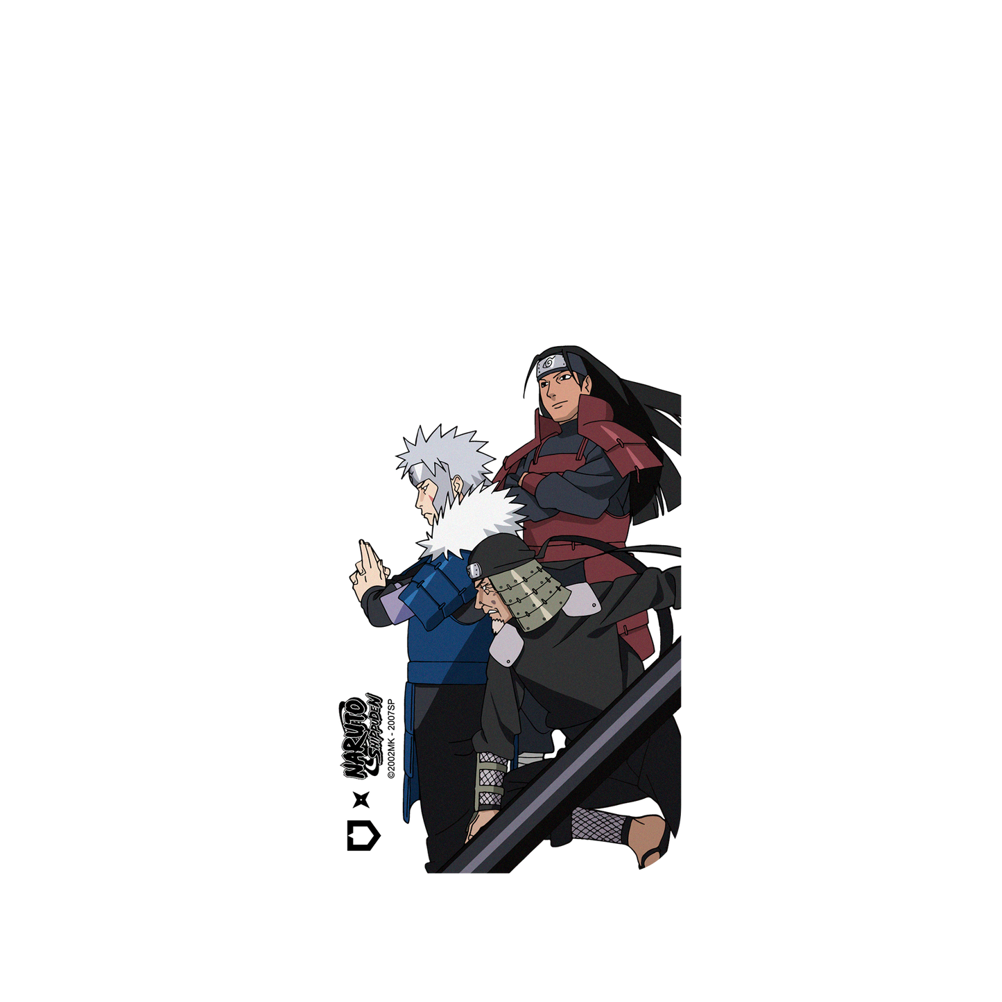 RHINOSHIELD X Naruto Shippuden JellyTint iPhone 14 Pro Case - 3 Hokages