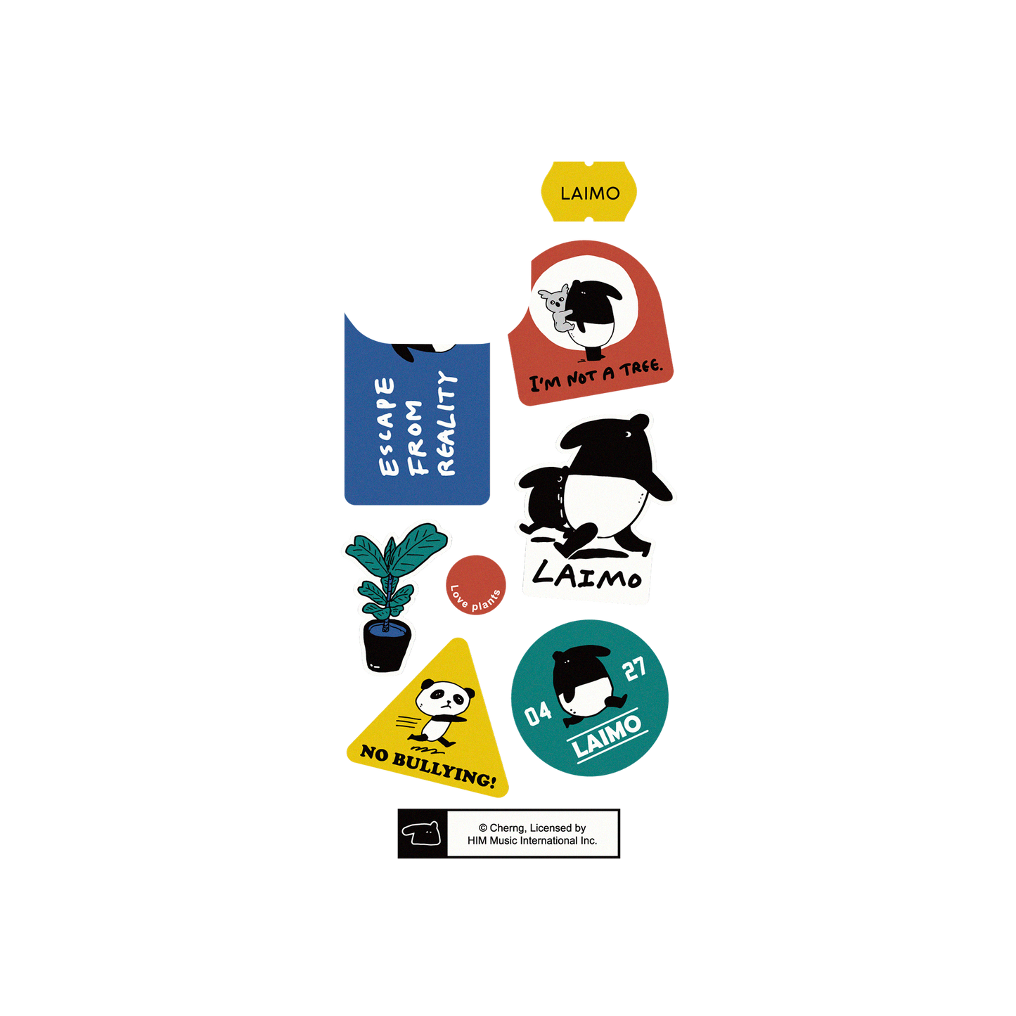 RhinoShield X LAIMO JellyTint iPhone 14 Pro Max Case - LAIMO Stickers