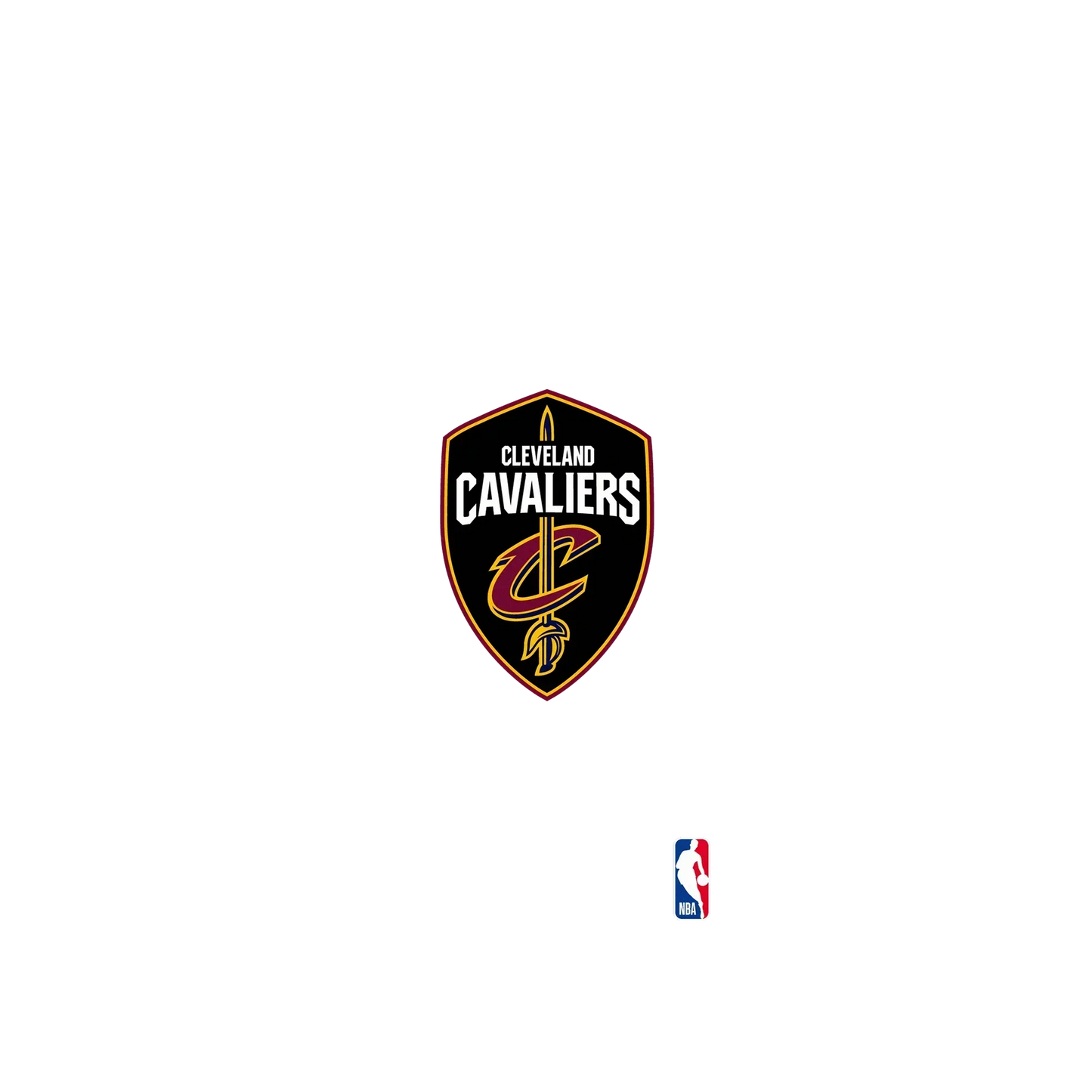 iPhone SE (第2代) 犀牛盾SolidSuit聯名設計款防摔背蓋手機殼 NBA - Logo-克里夫蘭騎士 Cleveland Cavaliers