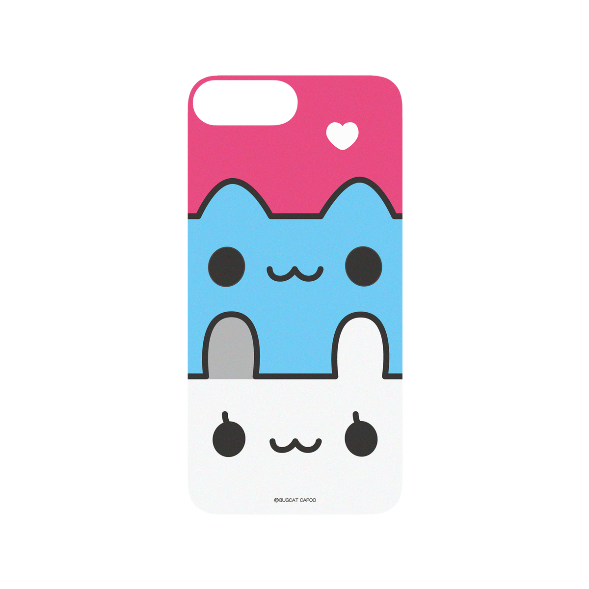 RhinoShield X BUGCAT CAPOO SolidSuit iPhone 8 Plus Case - Capoo Rabbit Jenga