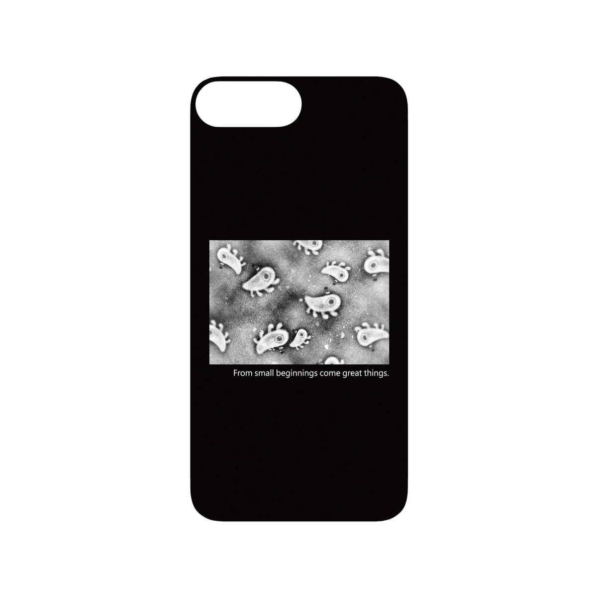 RHINOSHIELD X Incrediville SolidSuit iPhone 8 Plus Case - Microscopic Observation - Black