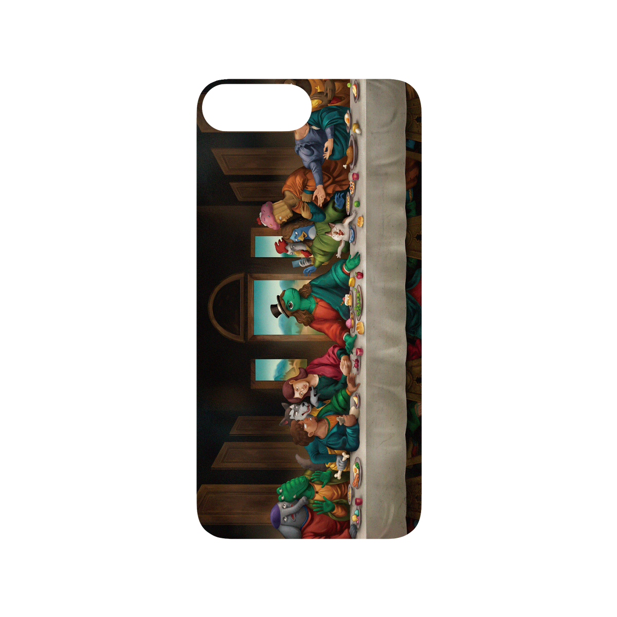 RHINOSHIELD X Incrediville SolidSuit iPhone 8 Plus Case - The Last Supper