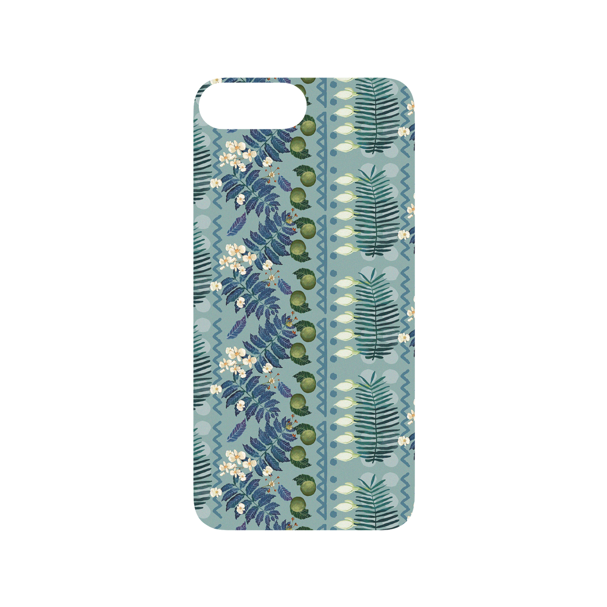 RHINOSHIELD X WasangShow SolidSuit iPhone 7 Plus Case - Tropical Plants
