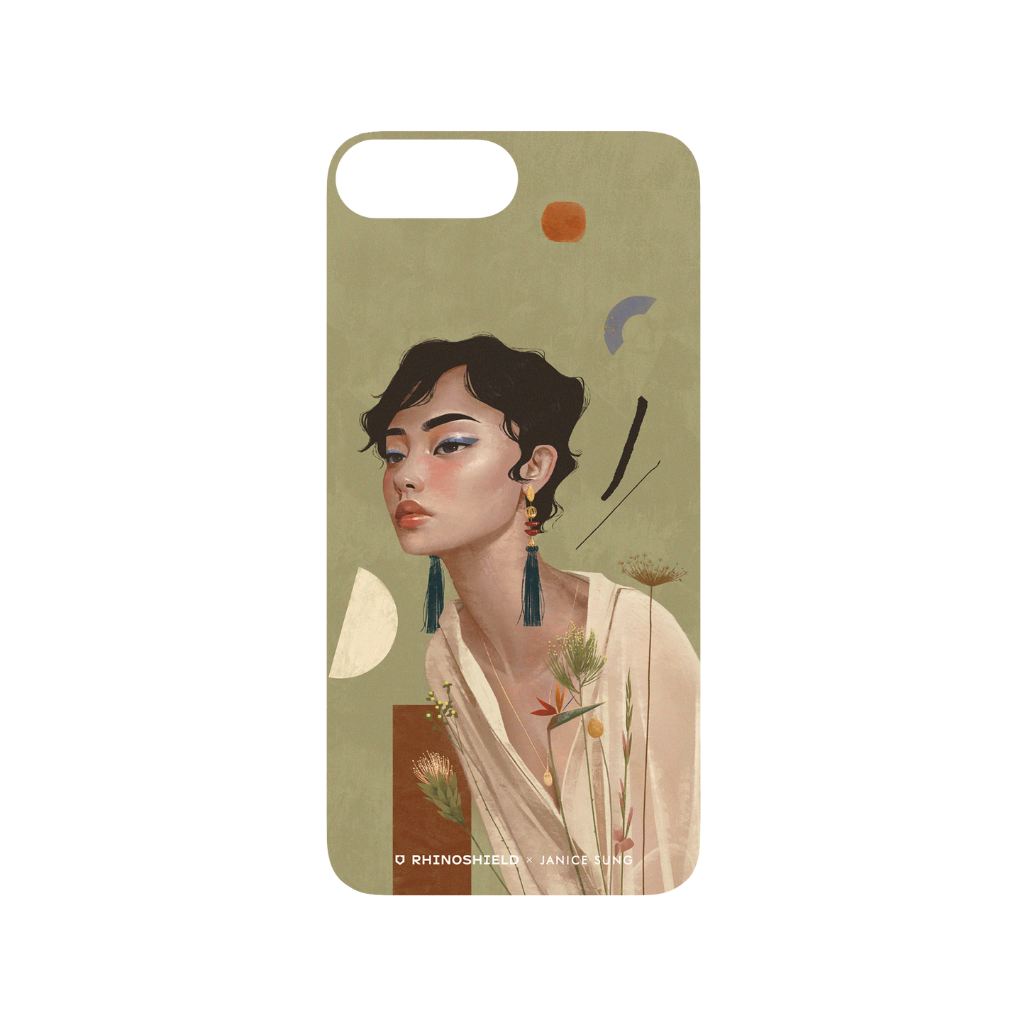 RhinoShield X Janice Sung SolidSuit iPhone 7 Plus Case - Manaco