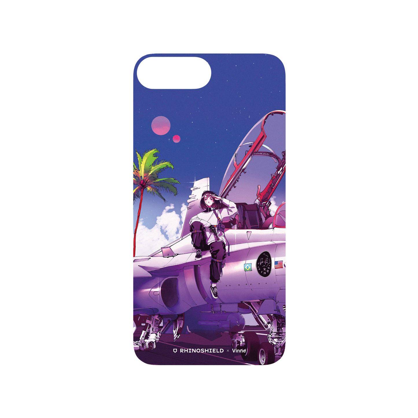 RhinoShield X Vinne SolidSuit iPhone 7 Plus Case - Miami Stars