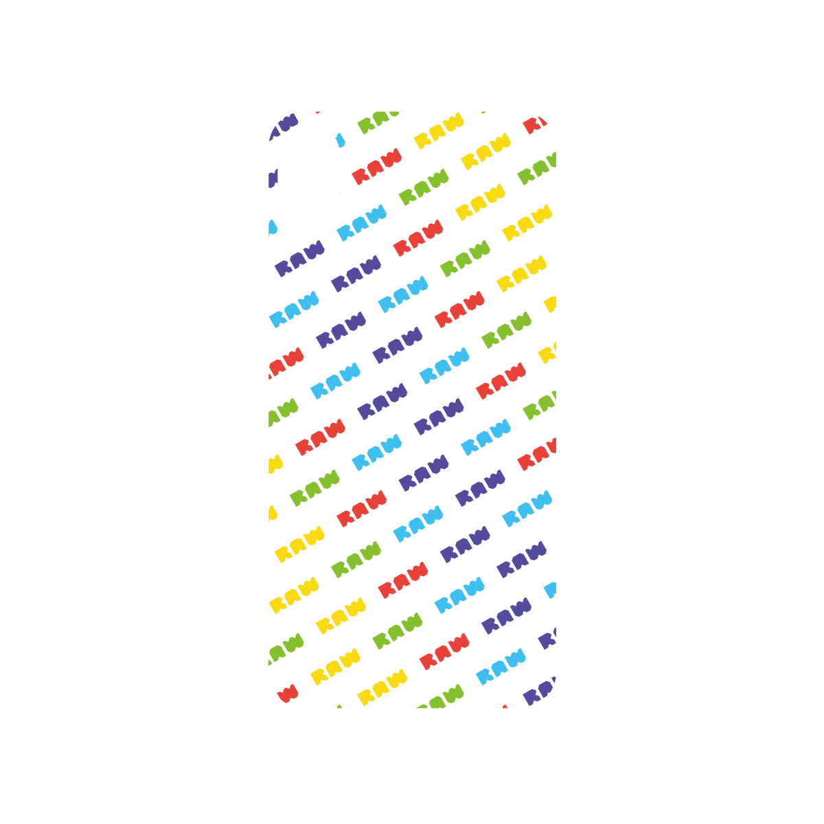 RhinoShield X JOCR SolidSuit iPhone X Case - Raw Rainbow Pattern Small