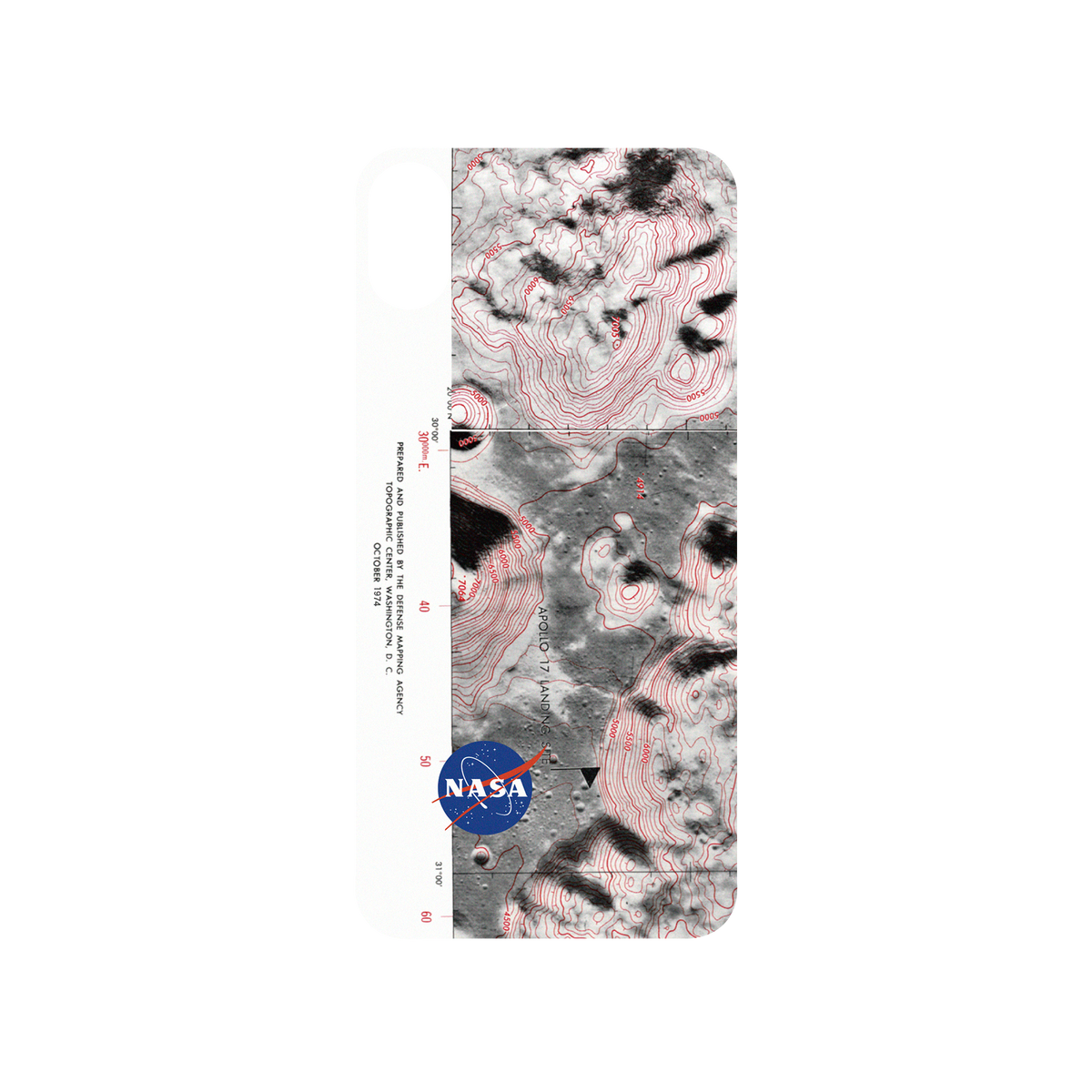 RhinoShield X Cosmos SolidSuit iPhone X Case - Apollo 17 Landing Site