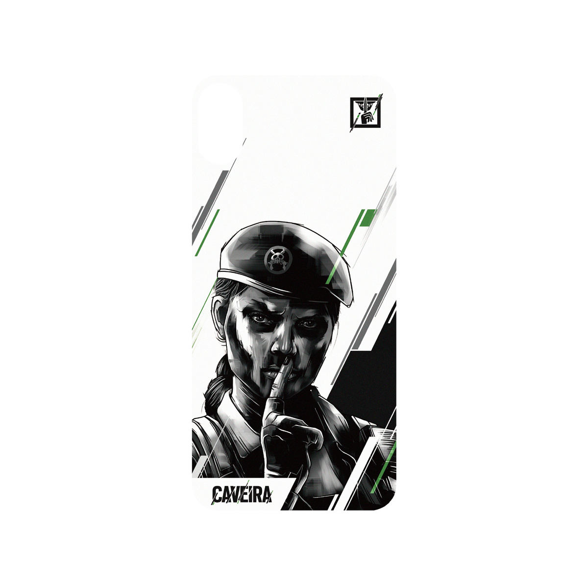 RhinoShield X 6: Siege SolidSuit iPhone XS Max Case - Caveira - Sketch