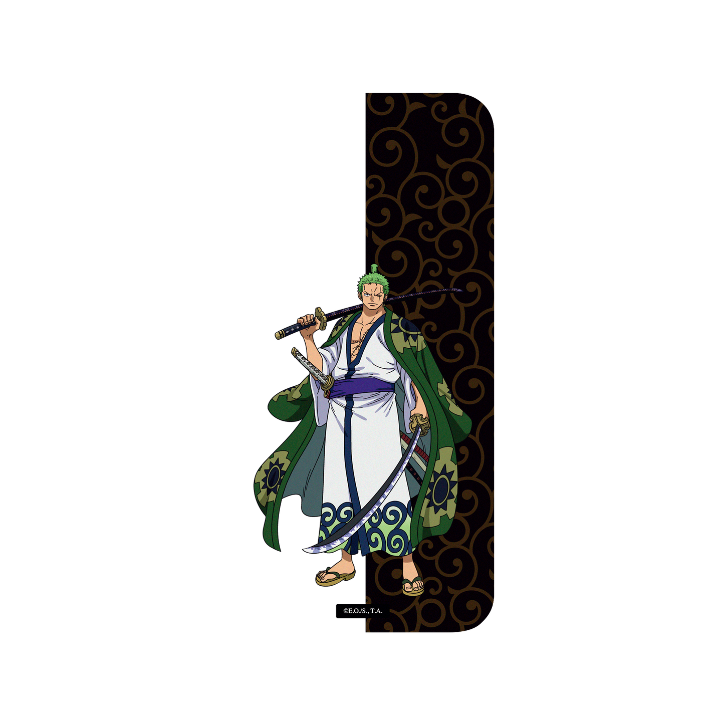 iPhone 11 Pro 犀牛盾SolidSuit防摔背蓋手機殼 One Piece - 和之國系列-索隆十郎