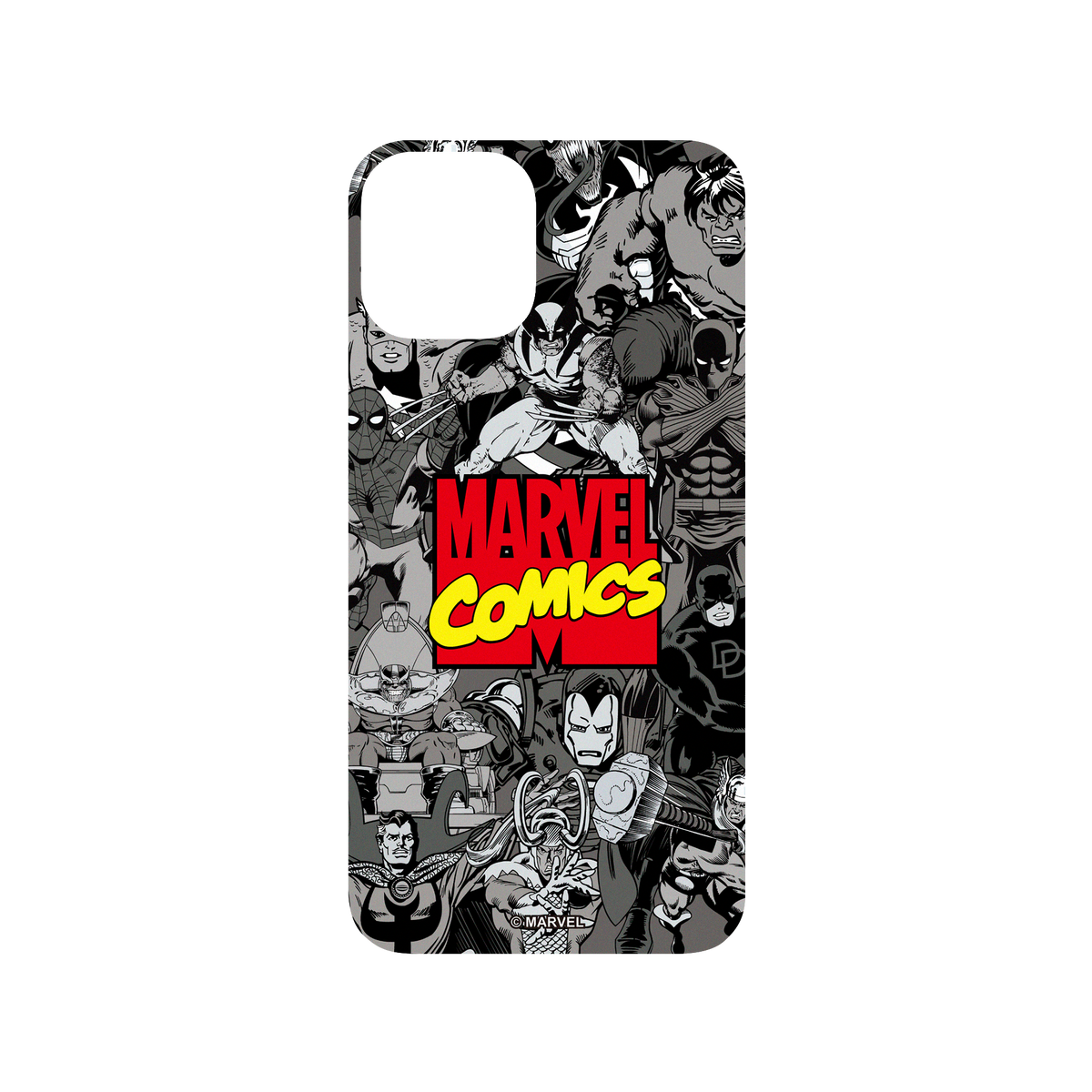 iPhone 11 Pro 犀牛盾SolidSuit防摔背蓋手機殼 Marvel 漫威 - 漫威英雄-漫畫標誌