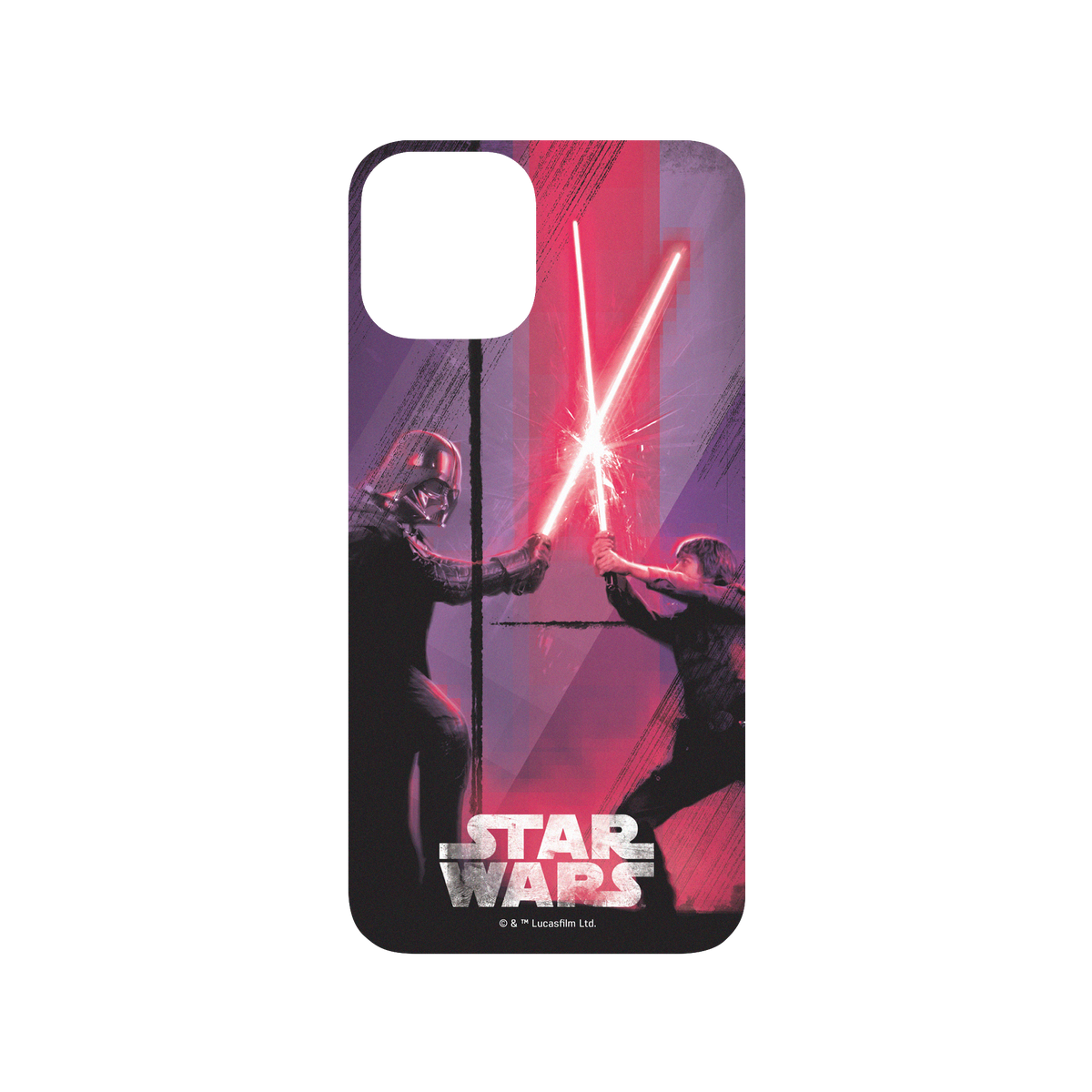 iPhone 11 Pro 犀牛盾SolidSuit防摔背蓋手機殼 StarWars 星際大戰系列 - 路克 vs 黑武士