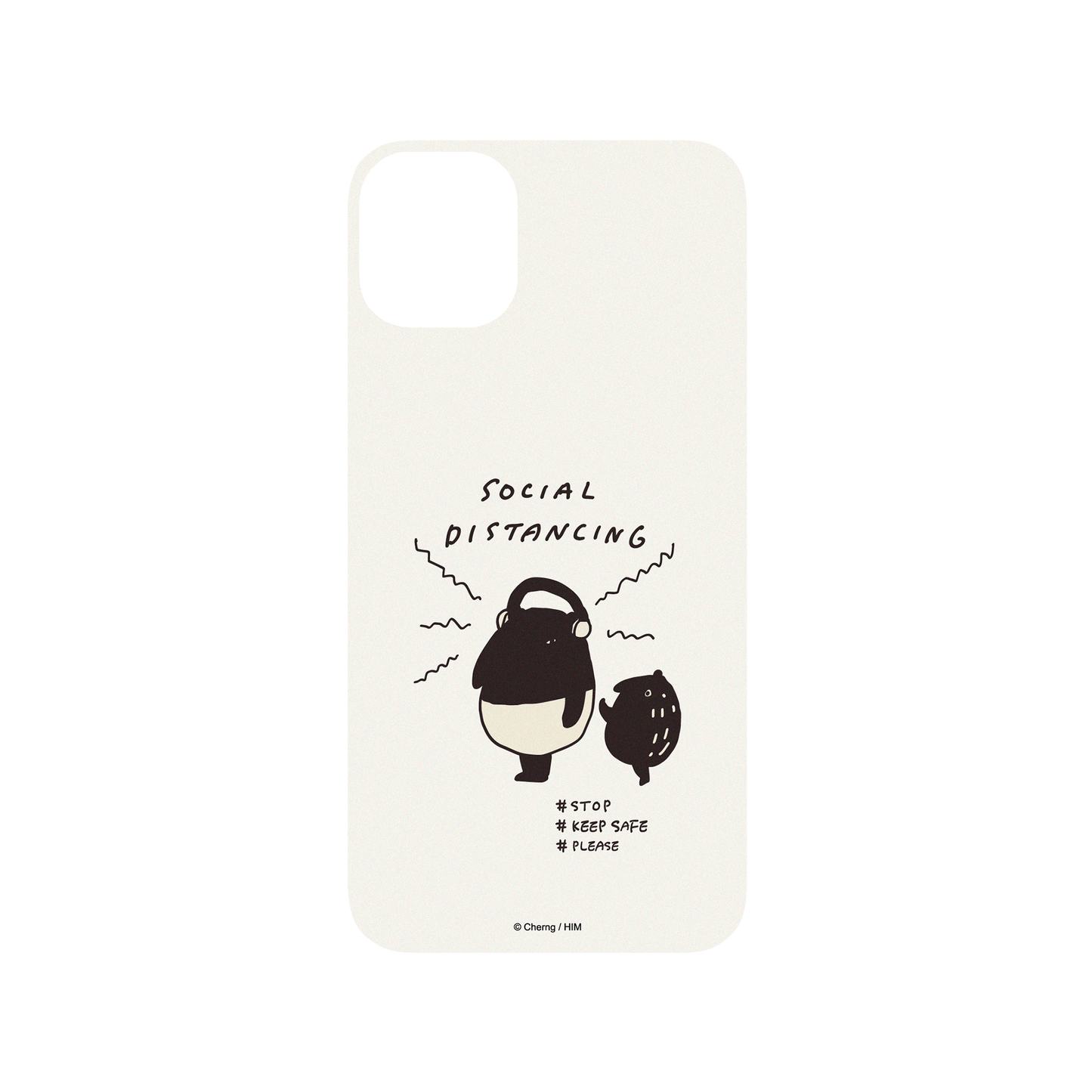 RHINOSHIELD X LAIMO SolidSuit iPhone 11 Case - SOCIAL DISTANCING