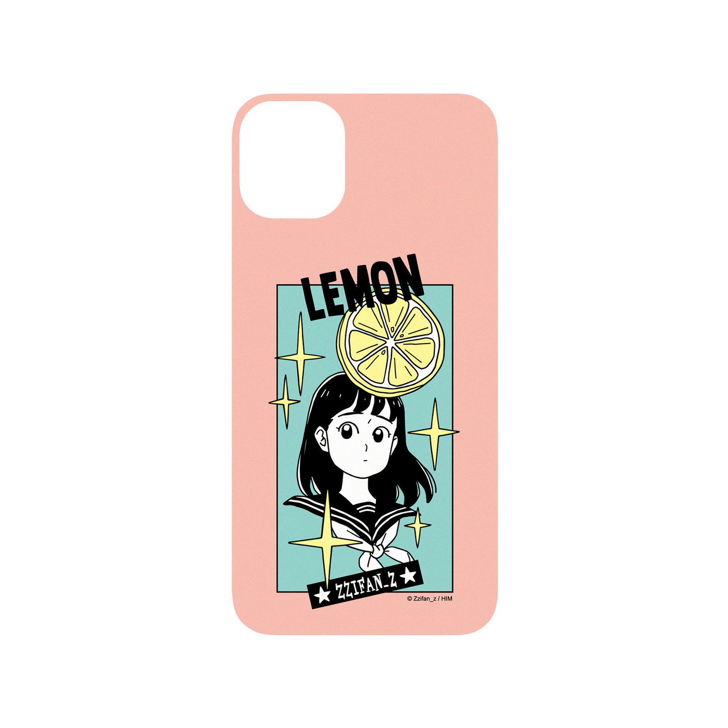 iPhone 11 犀牛盾SolidSuit聯名設計款防摔背蓋手機殼 Zzifan_z - LEMON