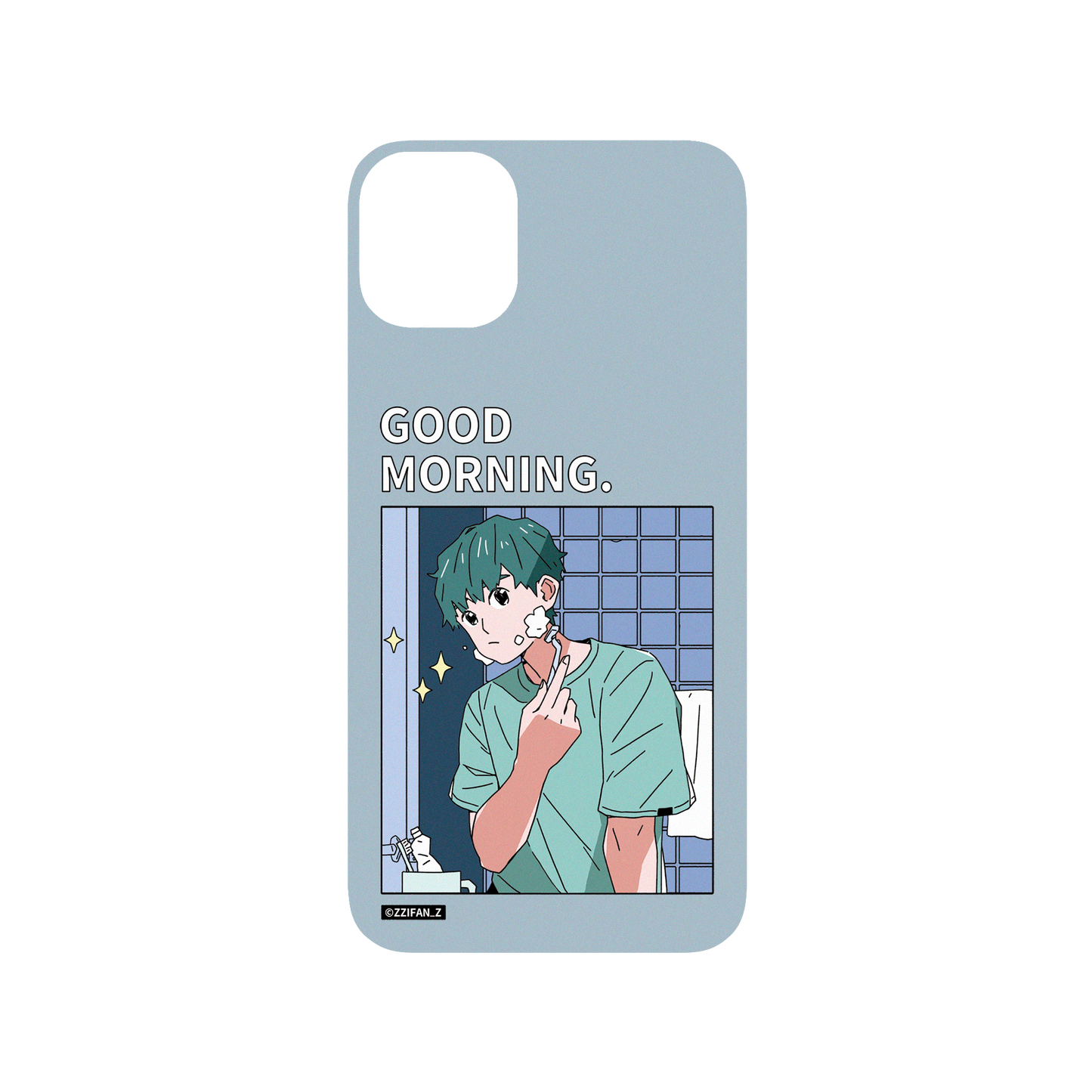 iPhone 11 犀牛盾SolidSuit聯名設計款防摔背蓋手機殼 Zzifan_z - 早安男孩