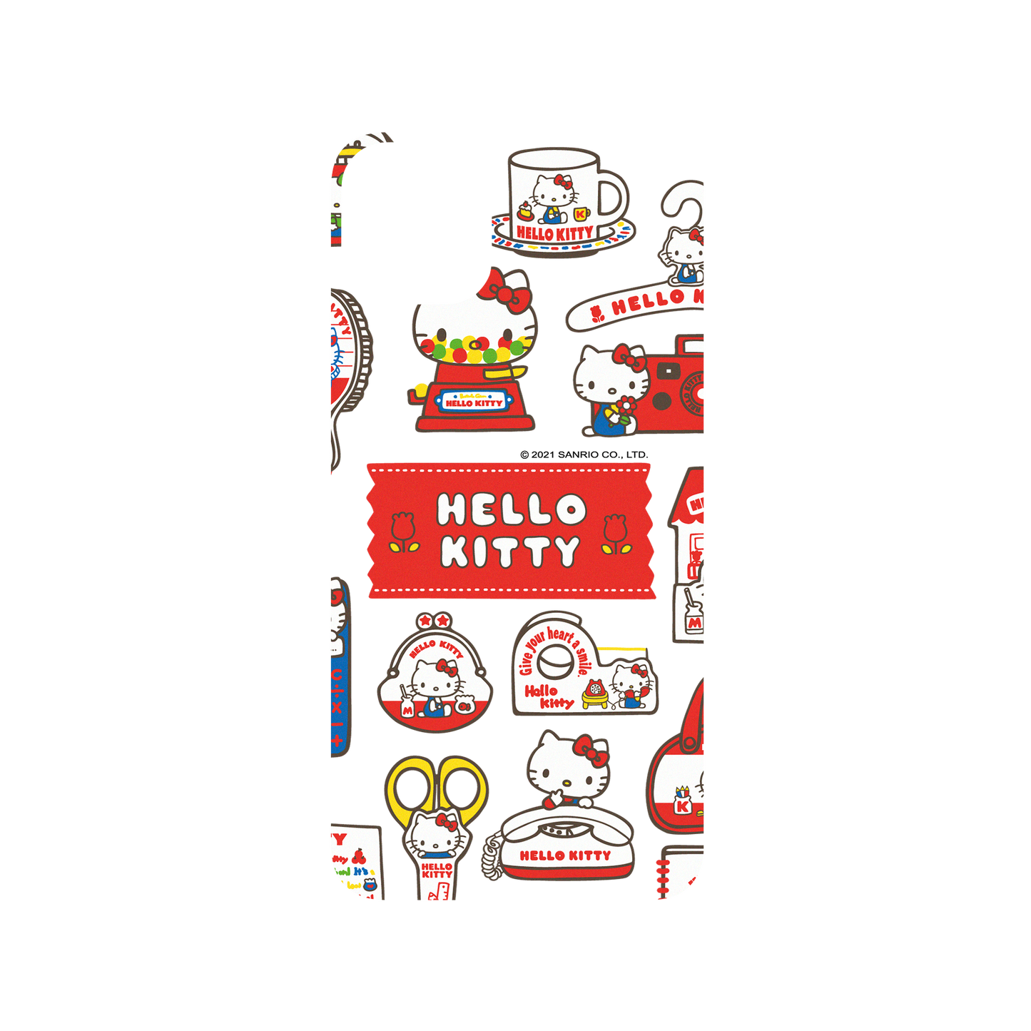 iPhone 11 Pro Max 犀牛盾SolidSuit聯名設計款防摔背蓋手機殼 Hello Kitty - Sticker-Hello Kitty生活小物