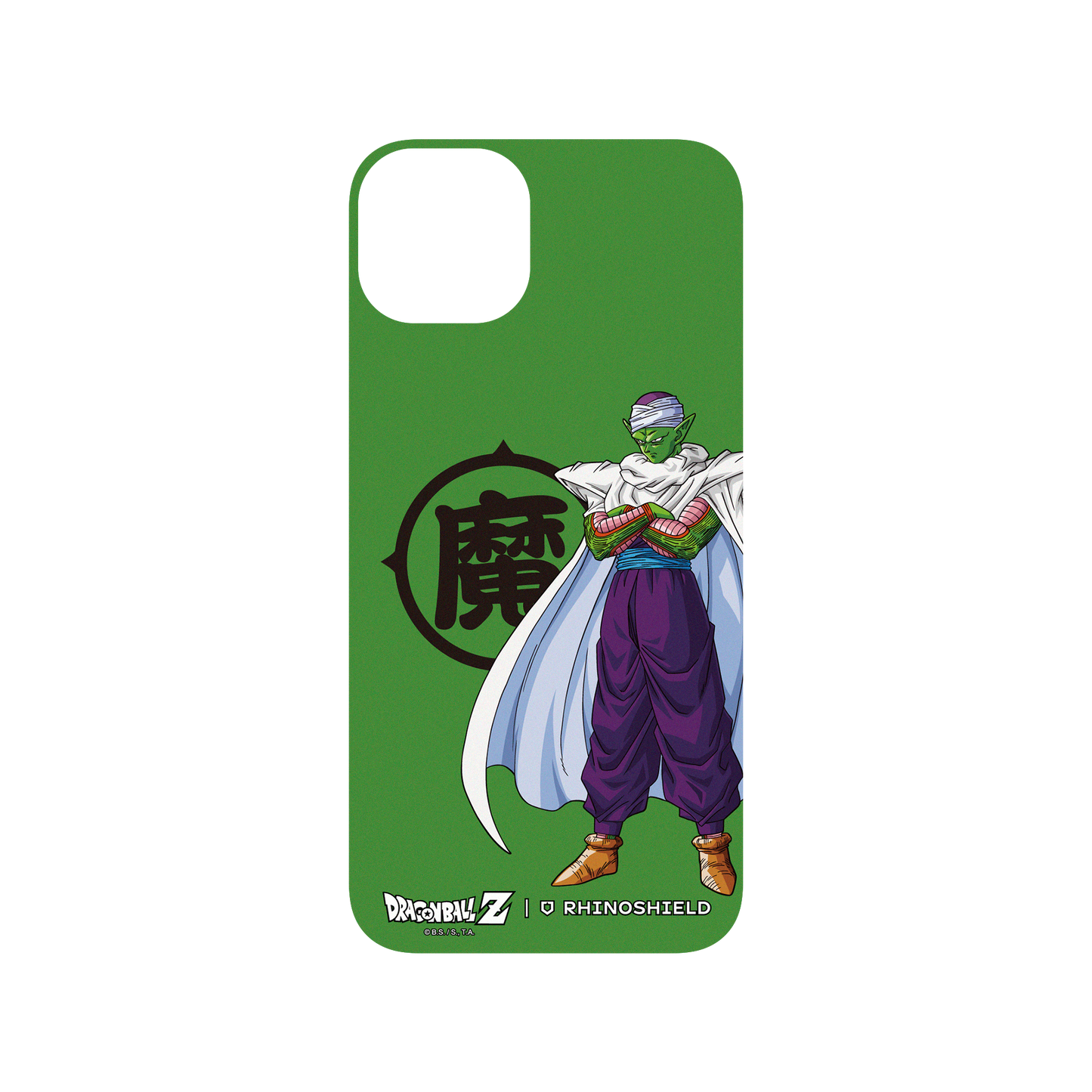 RHINOSHIELD X Dragon Ball Z SolidSuit (MagSafe compatible) iPhone 14 Plus Case - Piccolo & "Ma" symbol