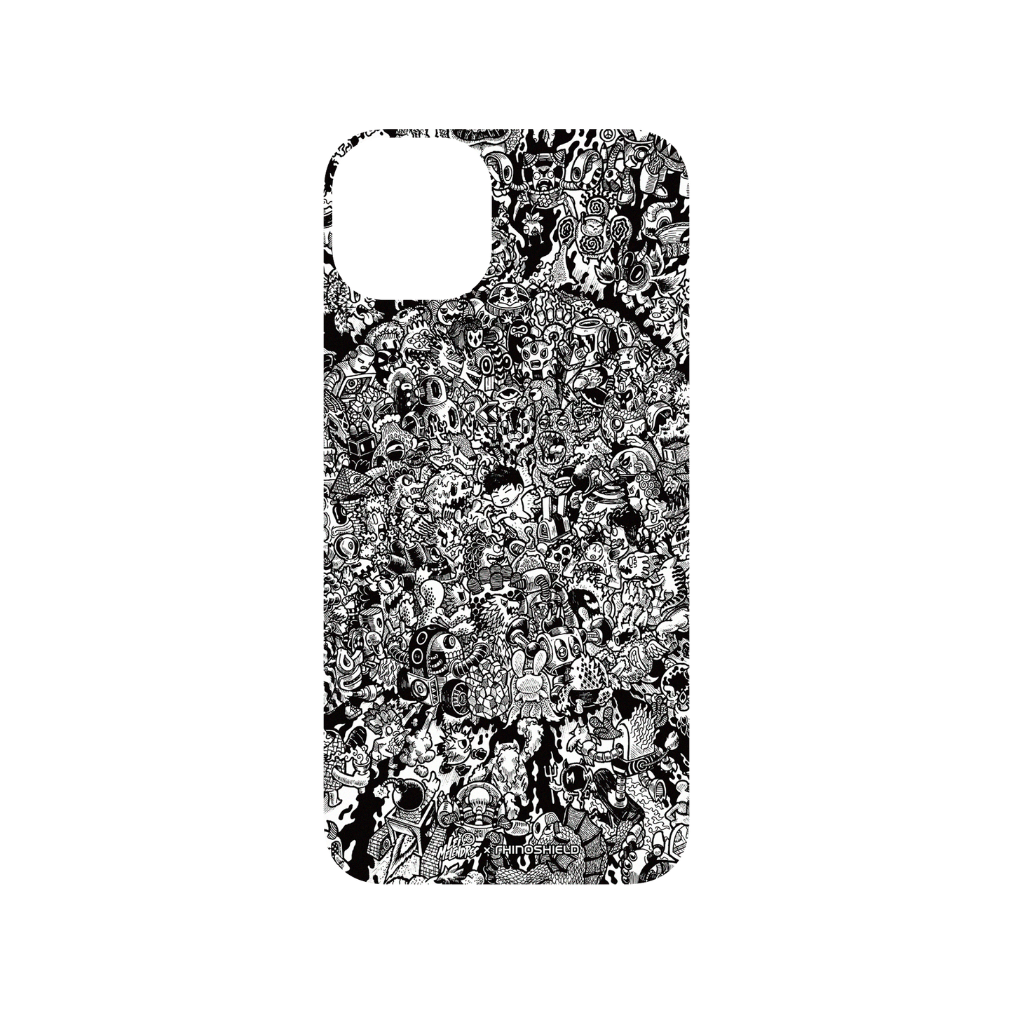 RHINOSHIELD X Lei Melendres SolidSuit (MagSafe compatible) iPhone 14 Plus Case - Monster Battle Royale