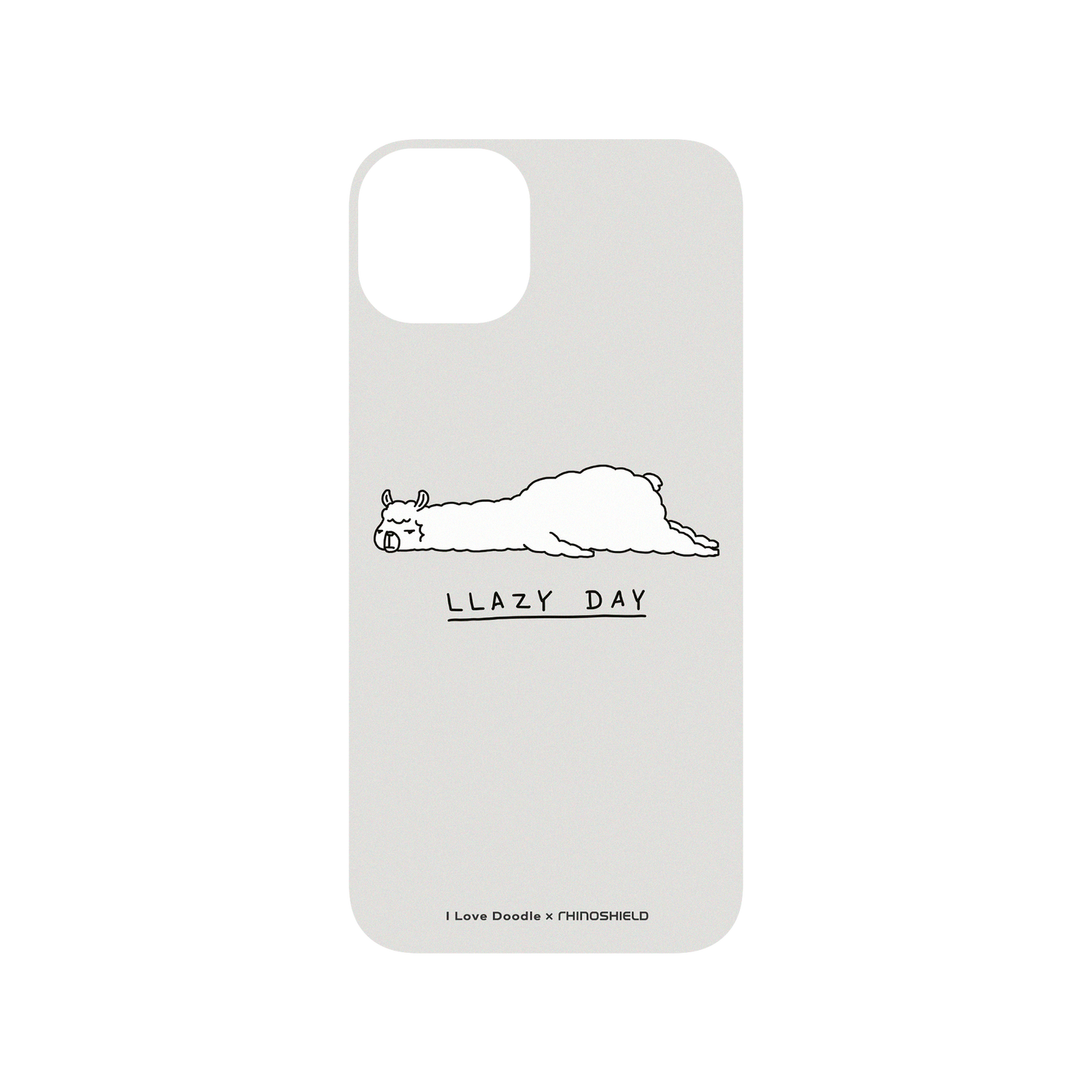 RHINOSHIELD X I Love Doodle SolidSuit (MagSafe compatible) iPhone 14 Plus Case - Llazy Day