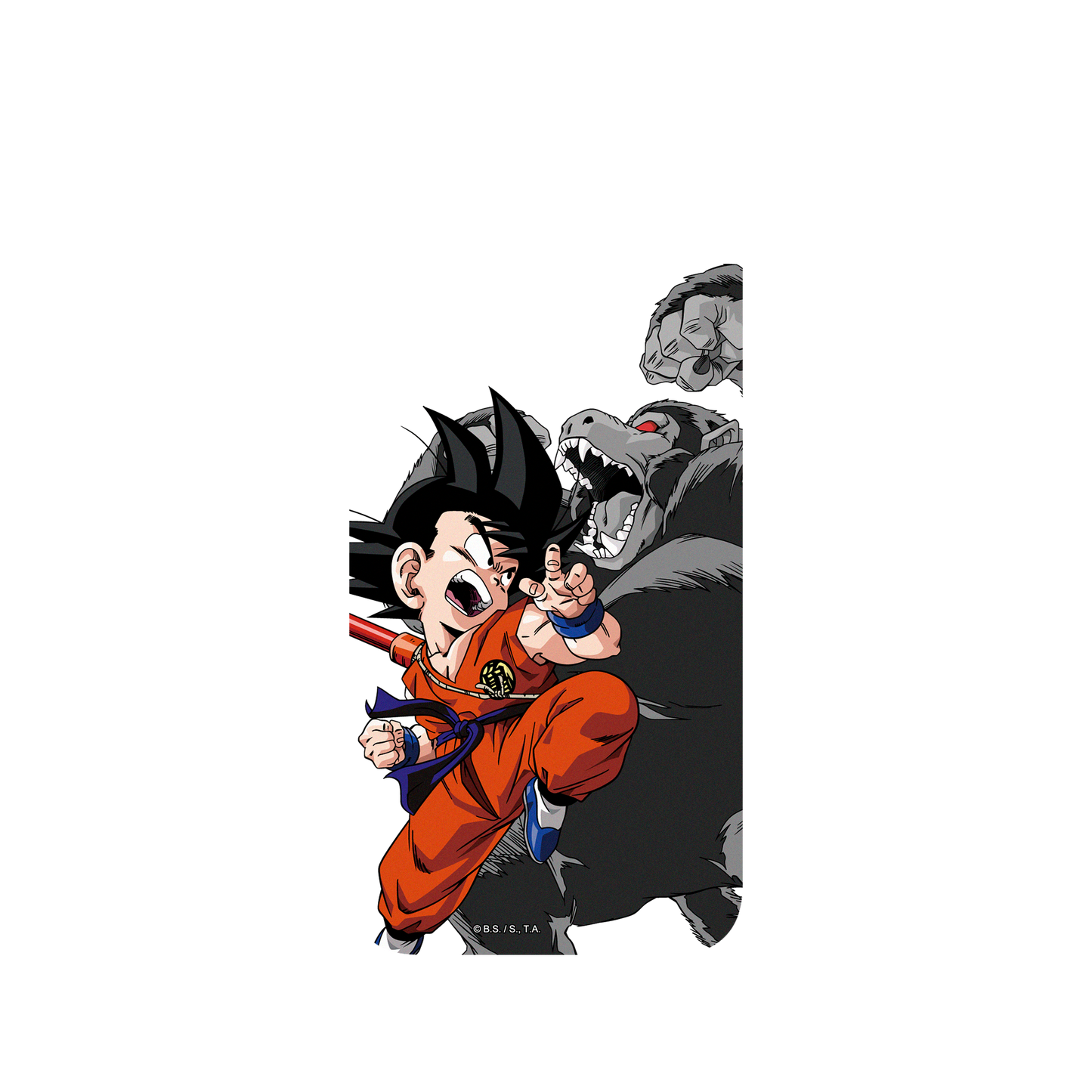 RHINOSHIELD X Dragon Ball SolidSuit iPhone 14 Pro Max Case - Goku & Great Ape