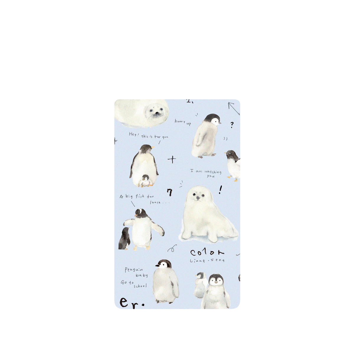 RhinoShield X Liang Feng SolidSuit Google Pixel 6 Case - Penguin Baby