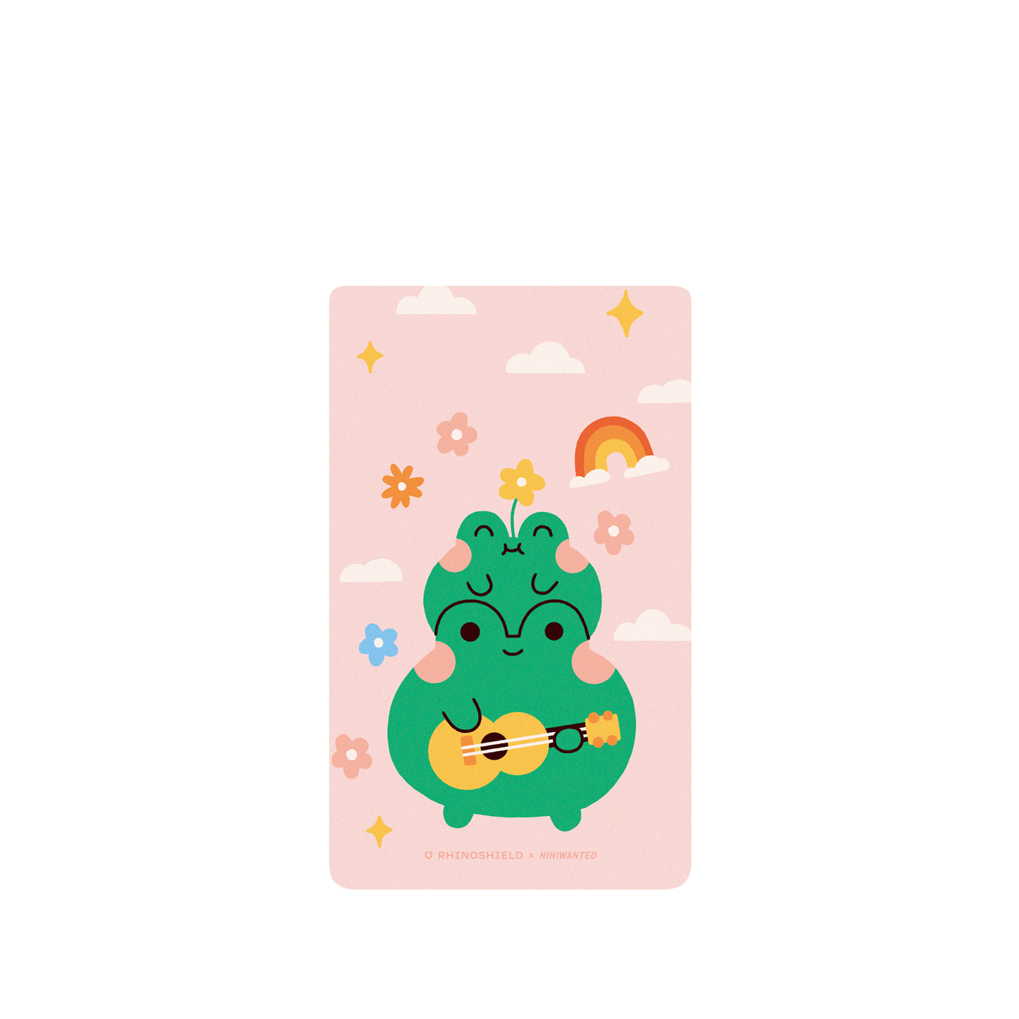 RHINOSHIELD X NINIWANTED SolidSuit Google Pixel 6 Case - Frogs Ukulele