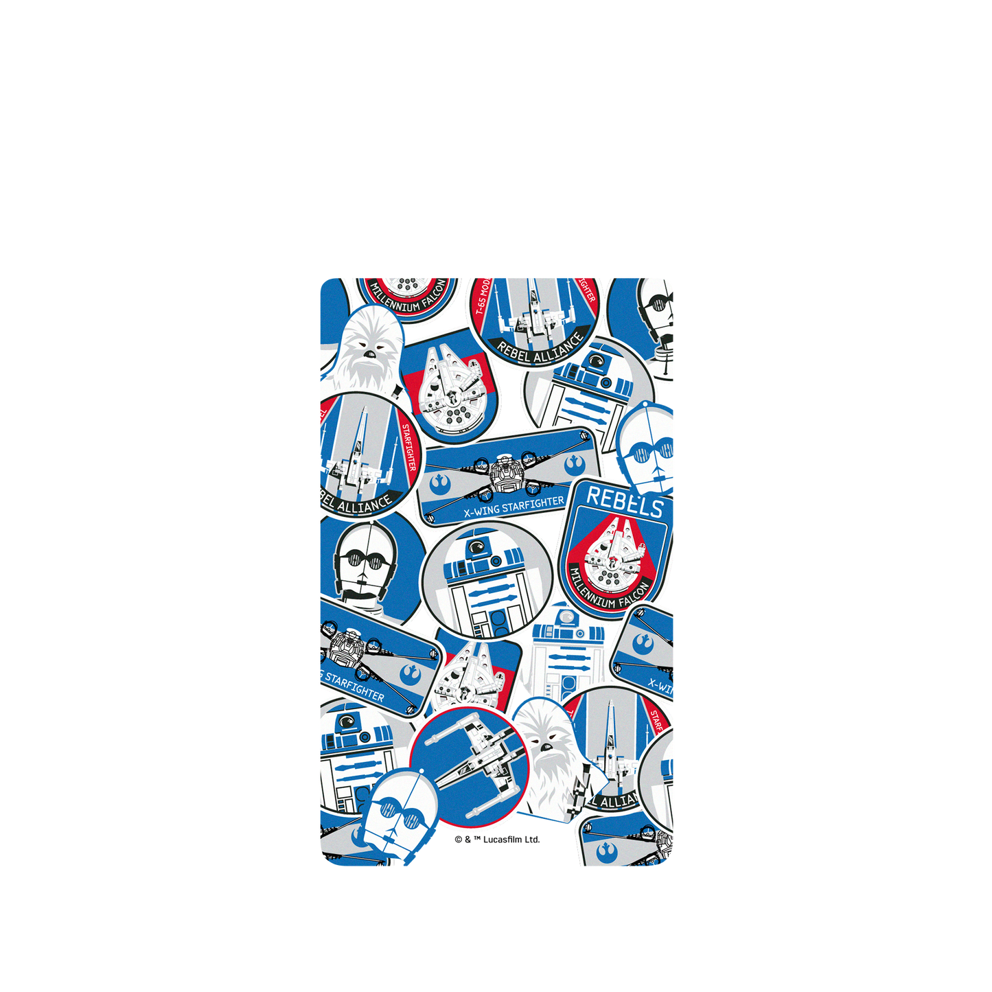 Google Pixel 6 犀牛盾SolidSuit聯名設計款防摔背蓋手機殼 StarWars 星際大戰系列 - Sticker-藍