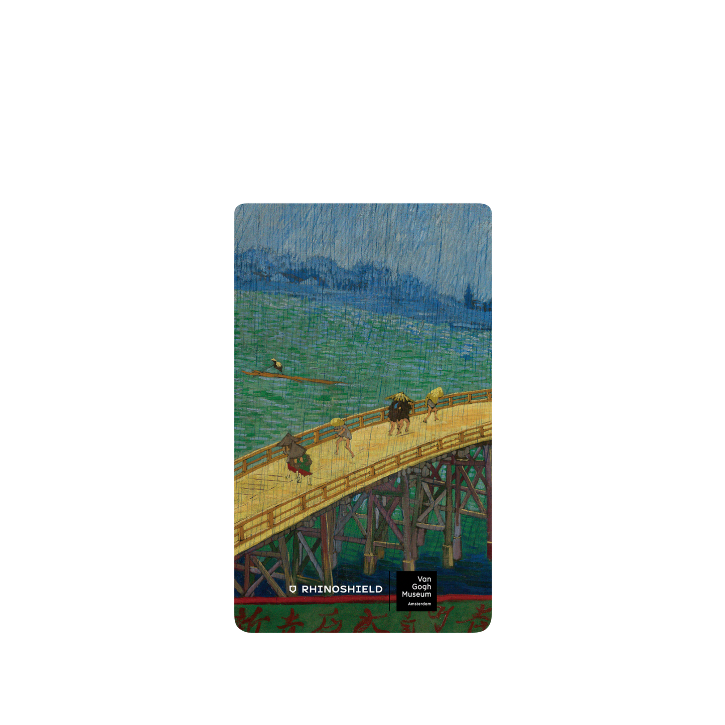 RhinoShield X Van Gogh Museum SolidSuit Google Pixel 6 Case - Bridge in the Rain (after Hiroshige)
