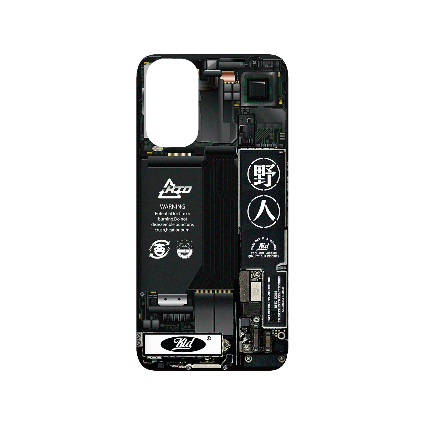 Samsung Galaxy S20 (4G/5G) 犀牛盾SolidSuit聯名設計款防摔背蓋手機殼 KID - 透視KID野人