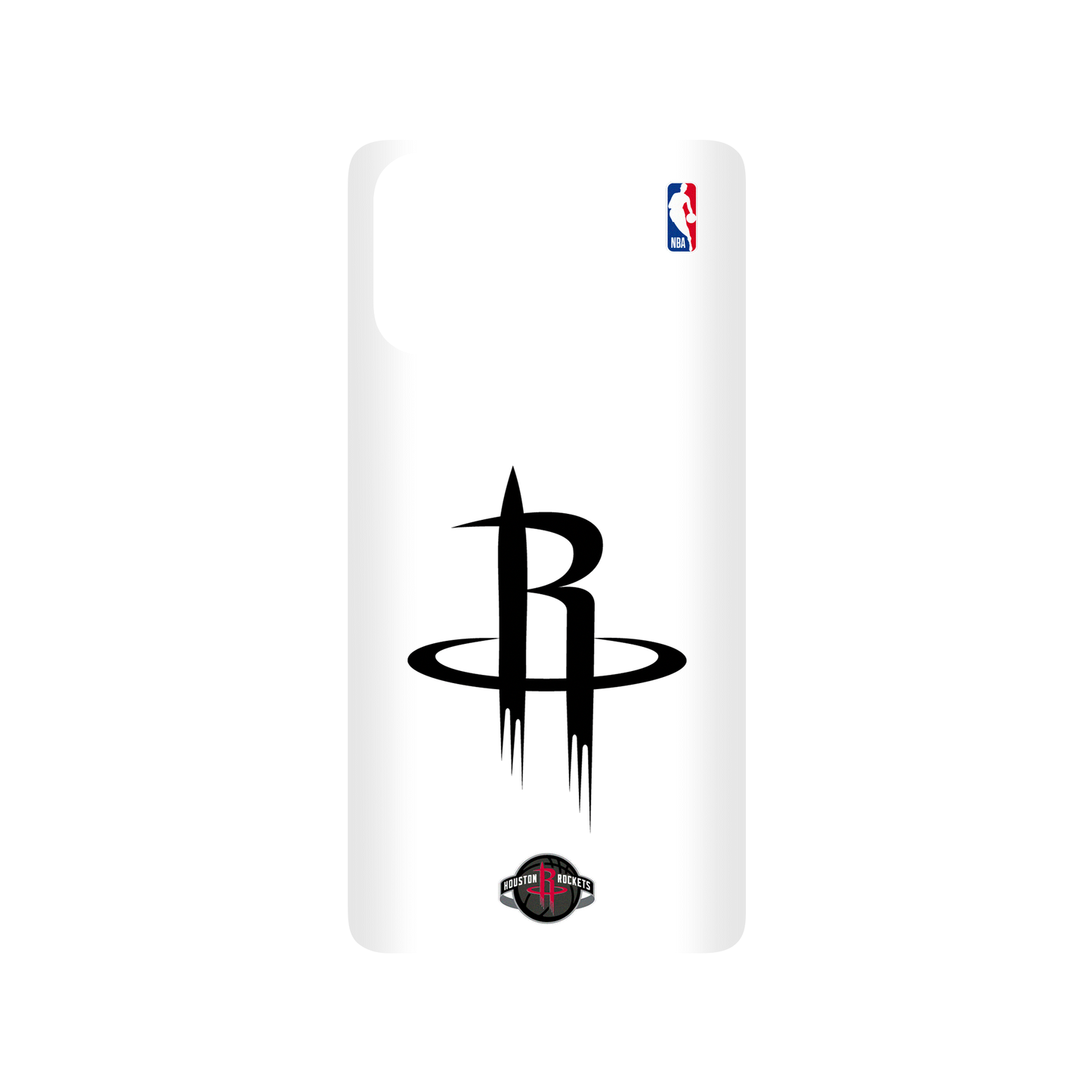Samsung Galaxy A71 (4G) 犀牛盾SolidSuit聯名設計款防摔背蓋手機殼 NBA - B&W-休士頓火箭 Houston Rockets B&W