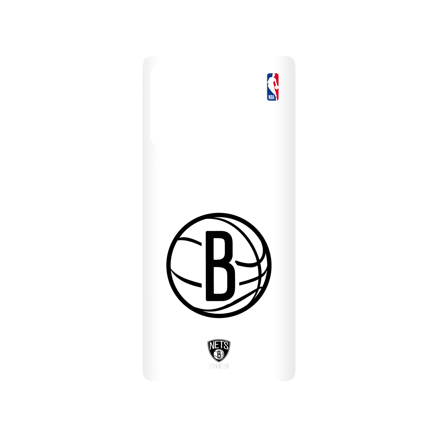 Samsung Galaxy Note20 (4G/5G) 犀牛盾SolidSuit聯名設計款防摔背蓋手機殼 NBA - B&W-布魯克林籃網 Brooklyn Nets B&W - Light