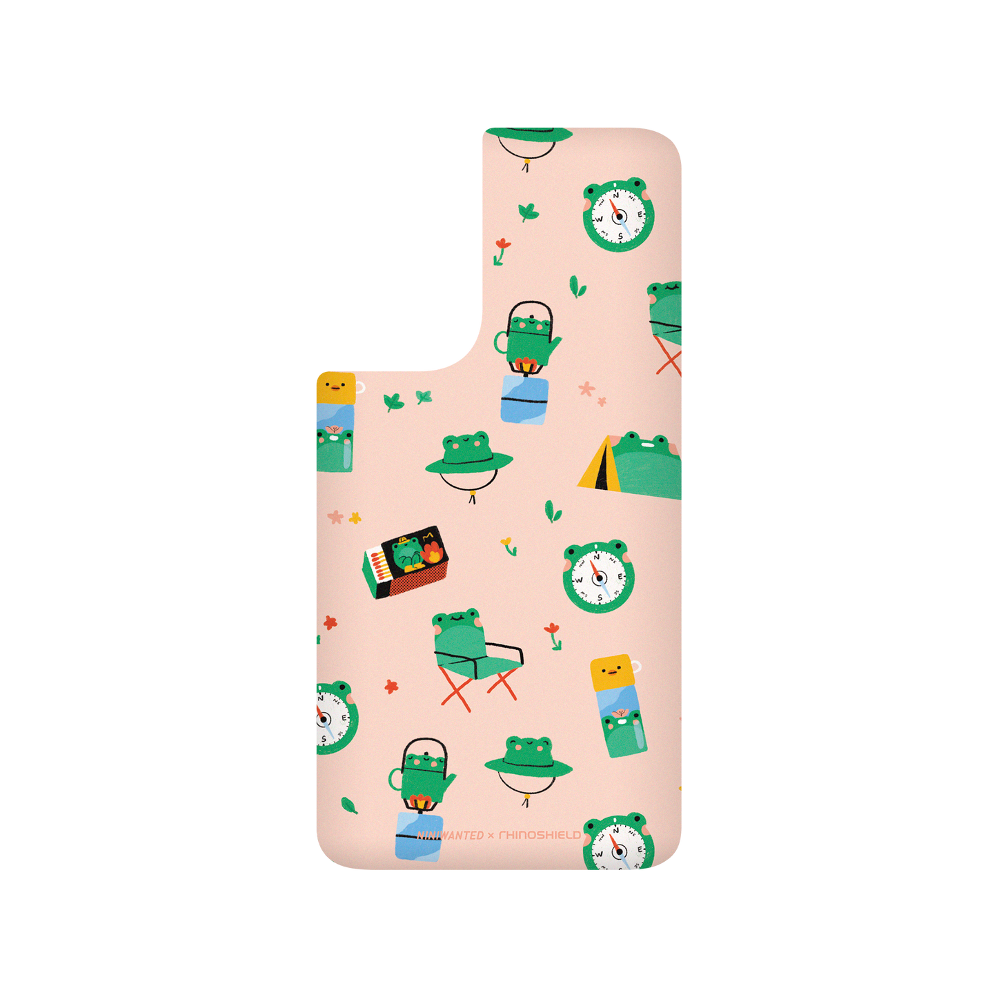 RHINOSHIELD X NINIWANTED SolidSuit Samsung Galaxy S21 FE Case - Perfect Frog Camper