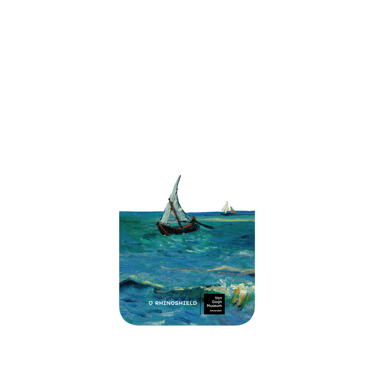 RHINOSHIELD X Van Gogh Museum SolidSuit Samsung Galaxy S22 Case - Seascape near Les Saintes-Maries-de-la-Mer