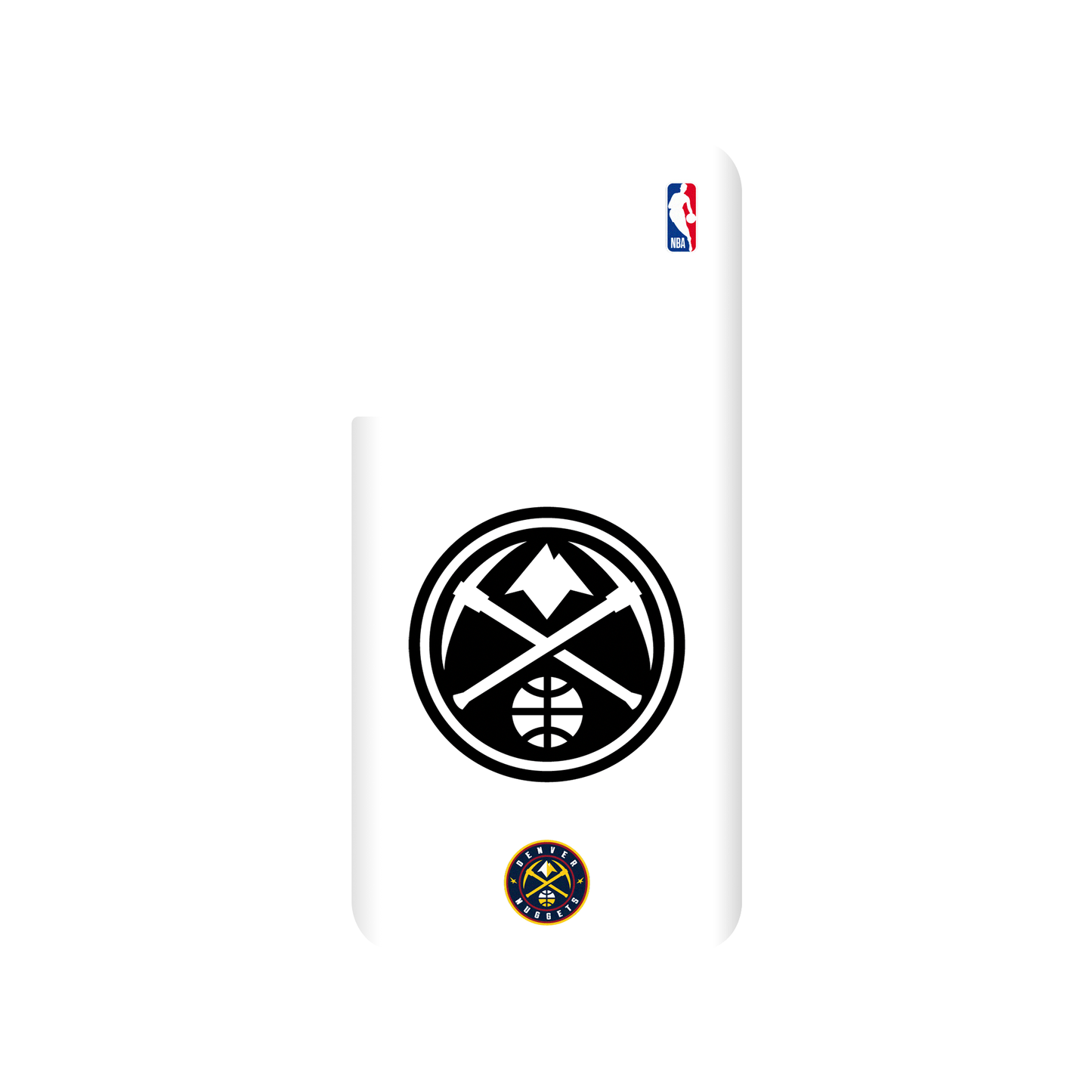 Samsung Galaxy S22+ 犀牛盾SolidSuit聯名設計款防摔背蓋手機殼 NBA - B&W-丹佛金塊 Denver Nuggets B&W