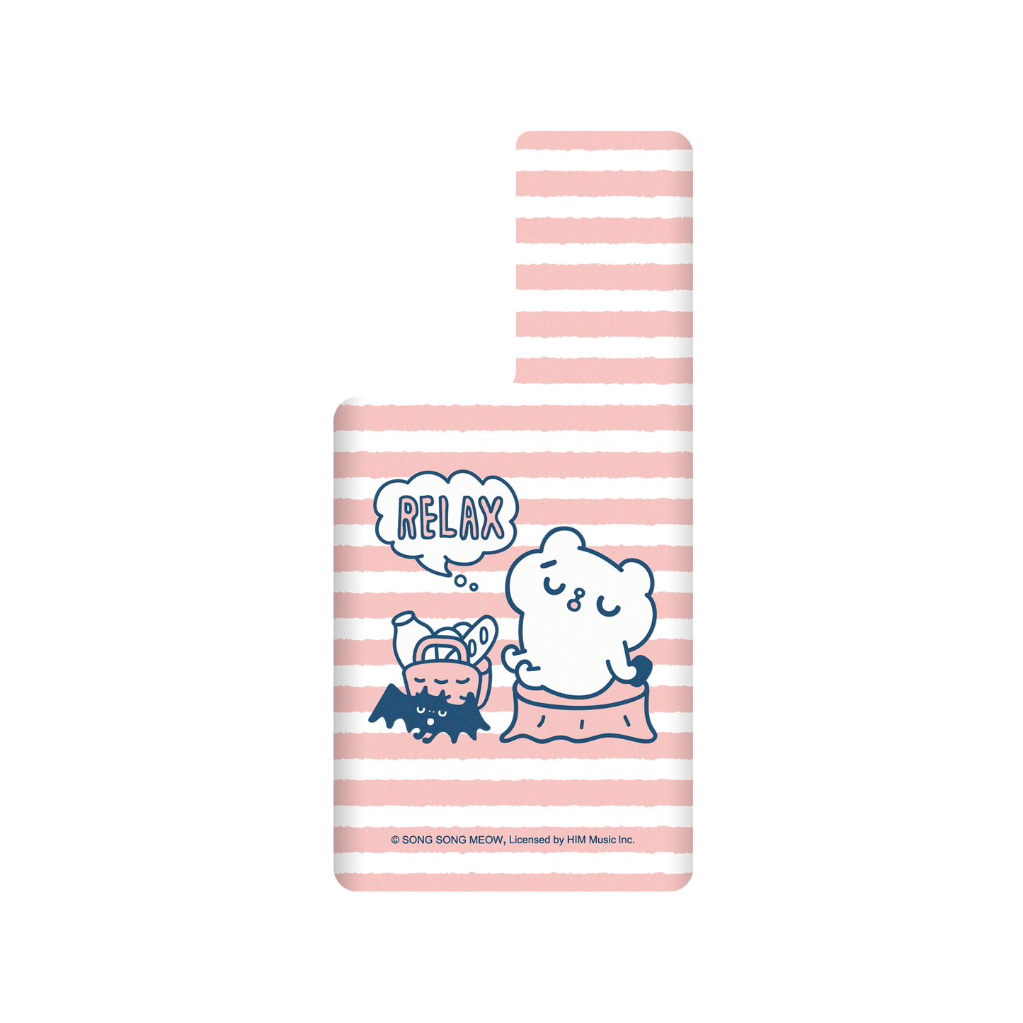 RHINOSHIELD X Song Song Meow by SECOND SolidSuit Samsung Galaxy S22 Ultra Case - Relax