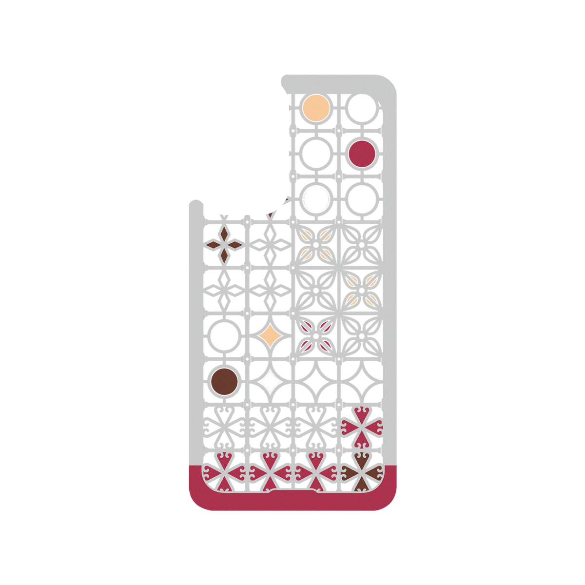 RhinoShield X OldHouseFace SolidSuit Samsung Galaxy A53 Case - Taiwan's Window Guard - North