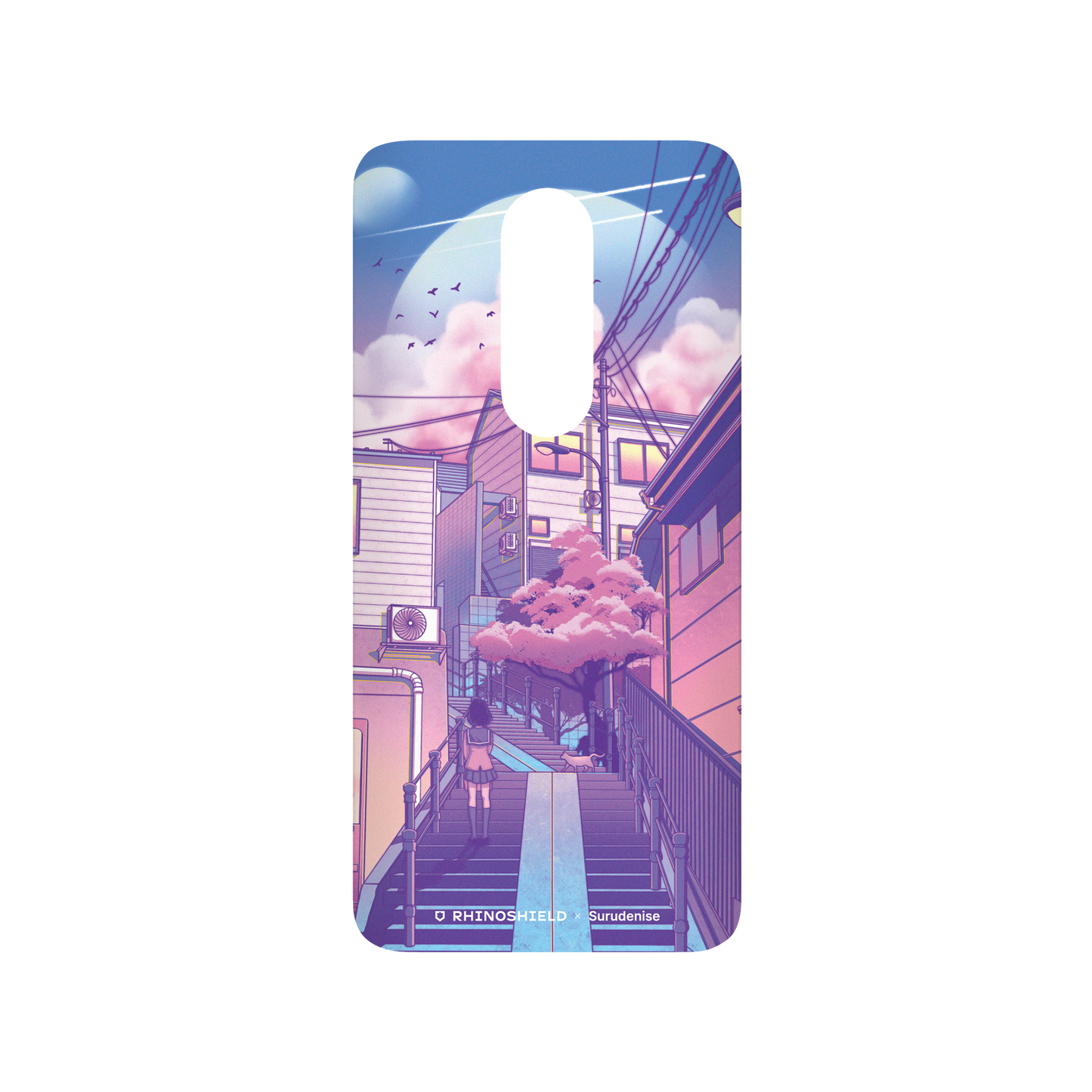 RhinoShield X Surudenise SolidSuit OnePlus 7 Pro Case - Pastel Tokyo