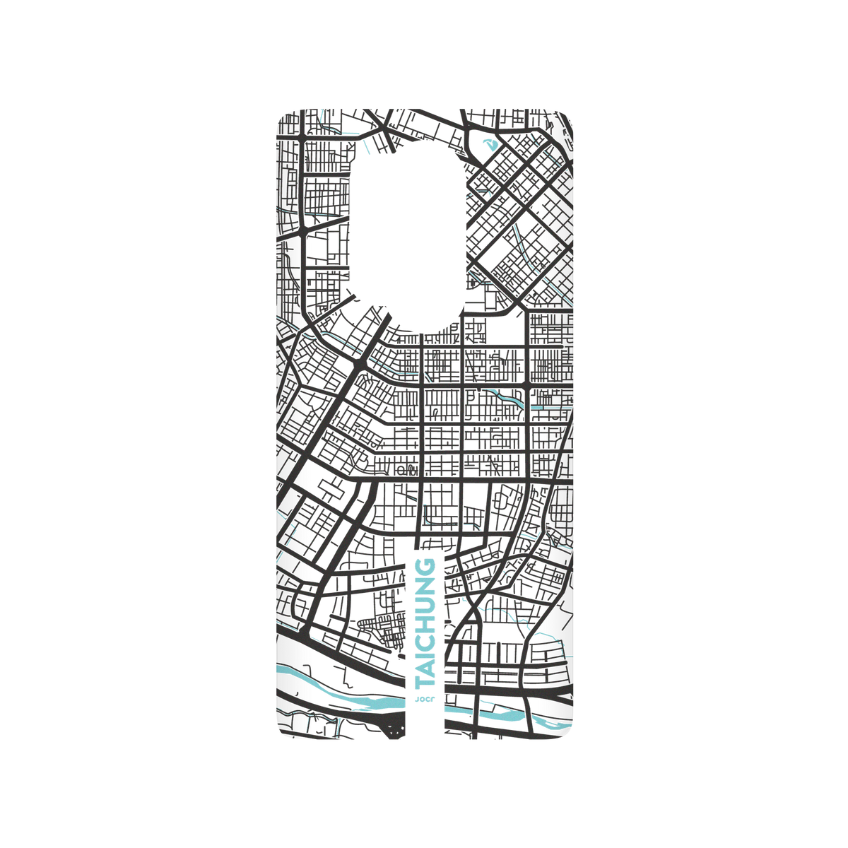 OnePlus 8 Pro 犀牛盾SolidSuit聯名設計款防摔背蓋手機殼 JOCR - Taichung (Black Logo)