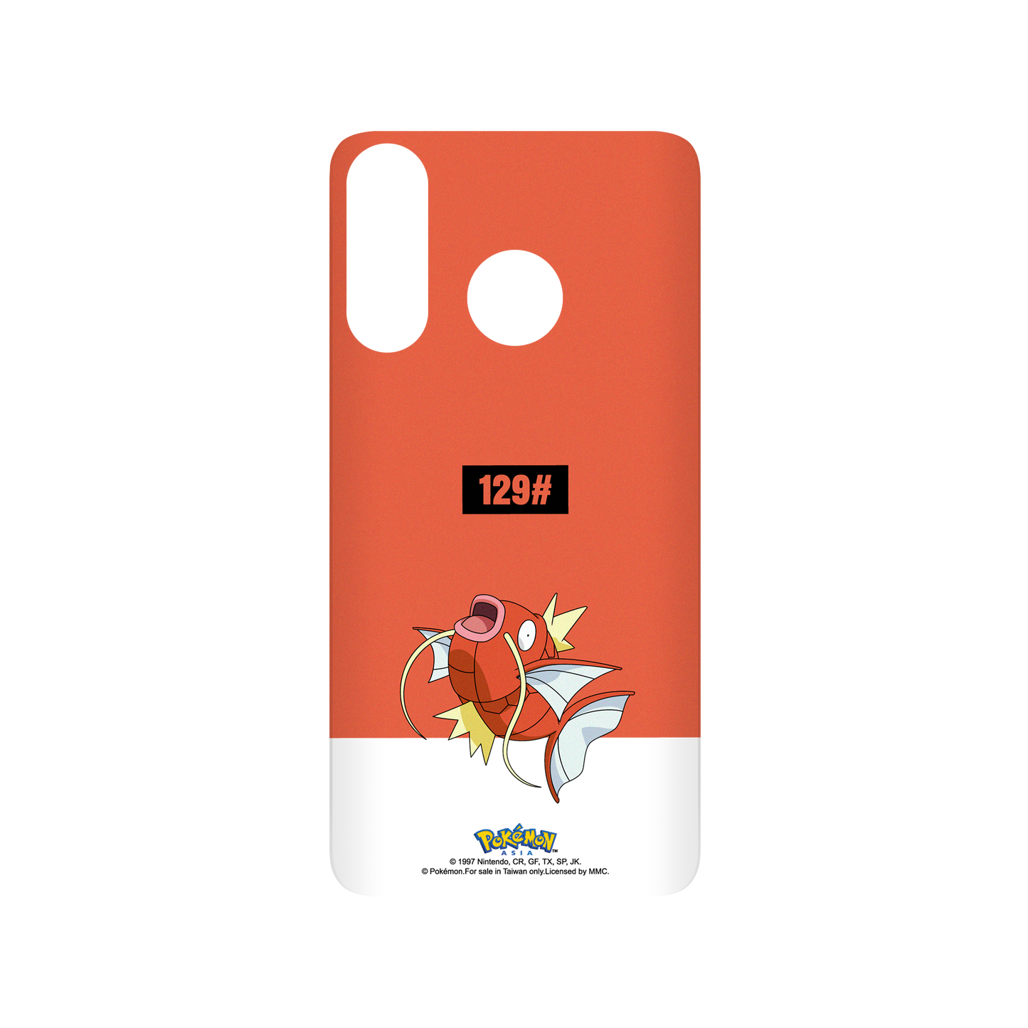 Huawei P30 Lite 犀牛盾SolidSuit防摔背蓋手機殼 寶可夢系列 - 寶可夢圖鑑-鯉魚王
